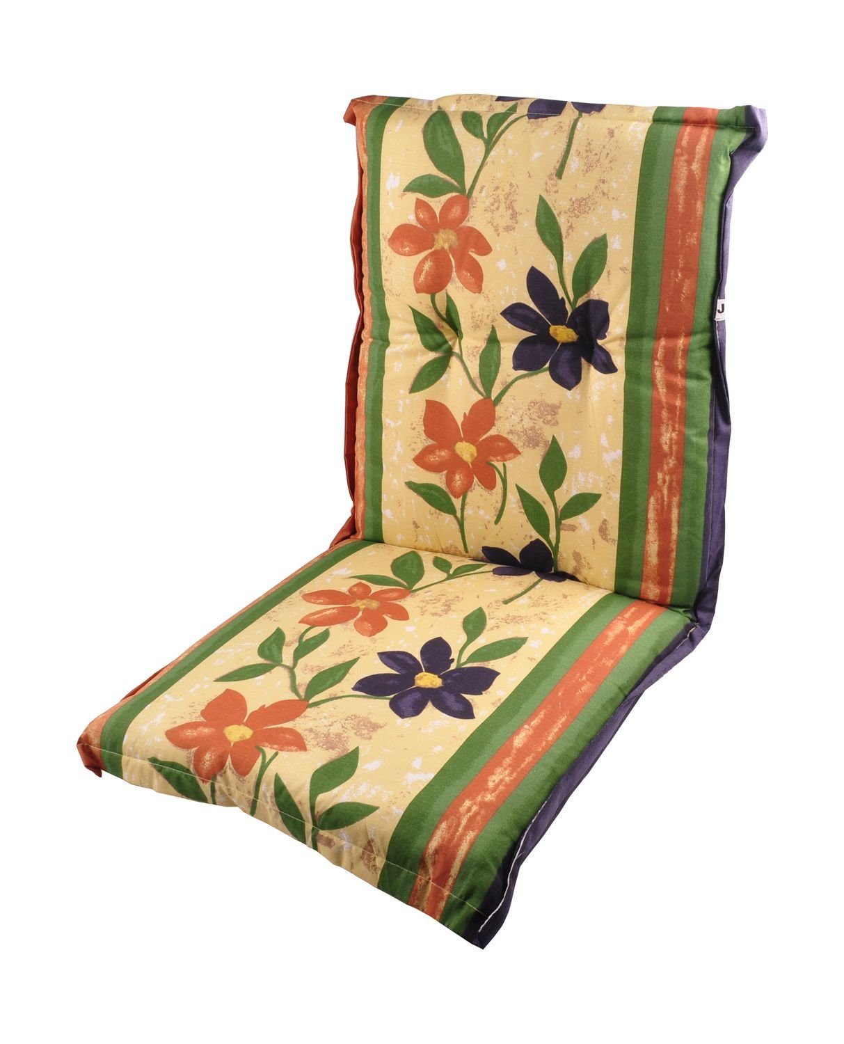 BURI Bankauflage Polsterauflage für Niedriglehner-Gartenstühle Sitzkissen Sesselauflage