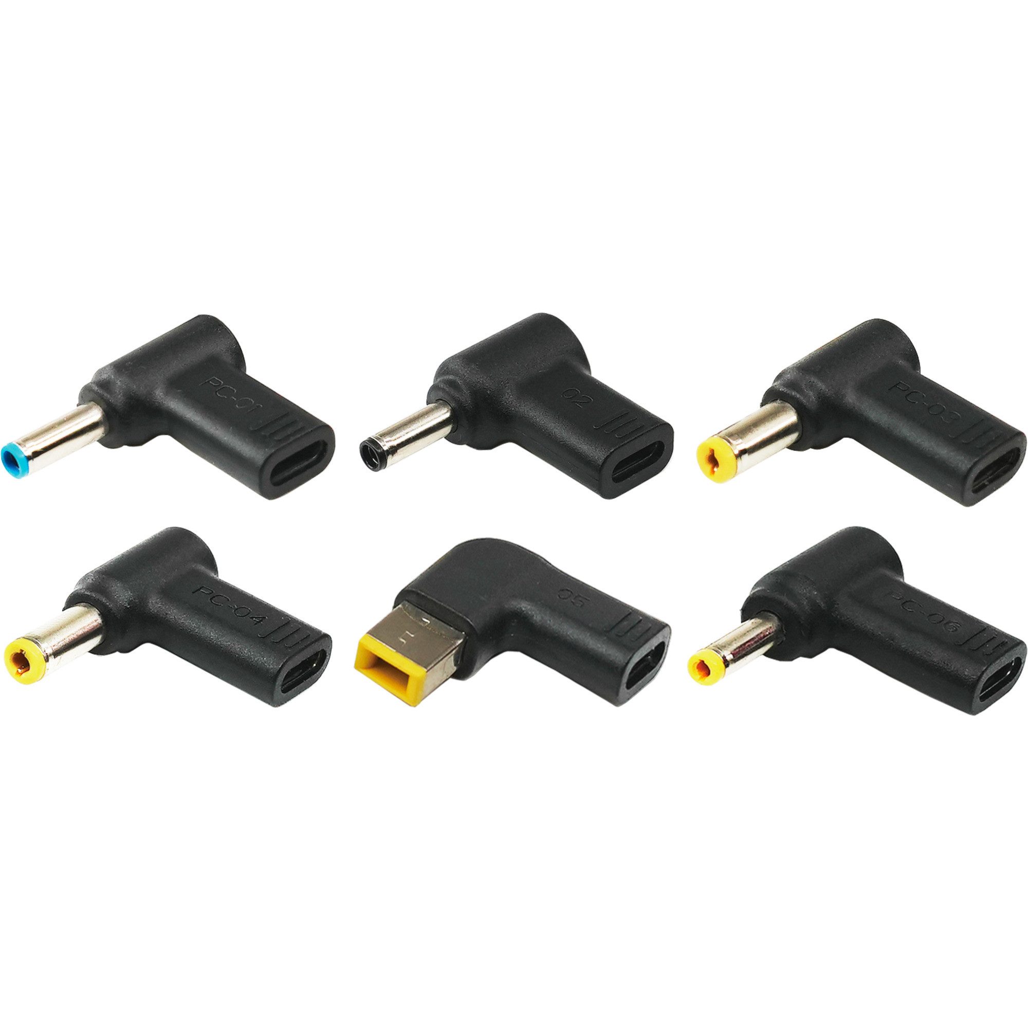 Xilence Adapter Tips XM022, 6-teilig Laptop-Kabel