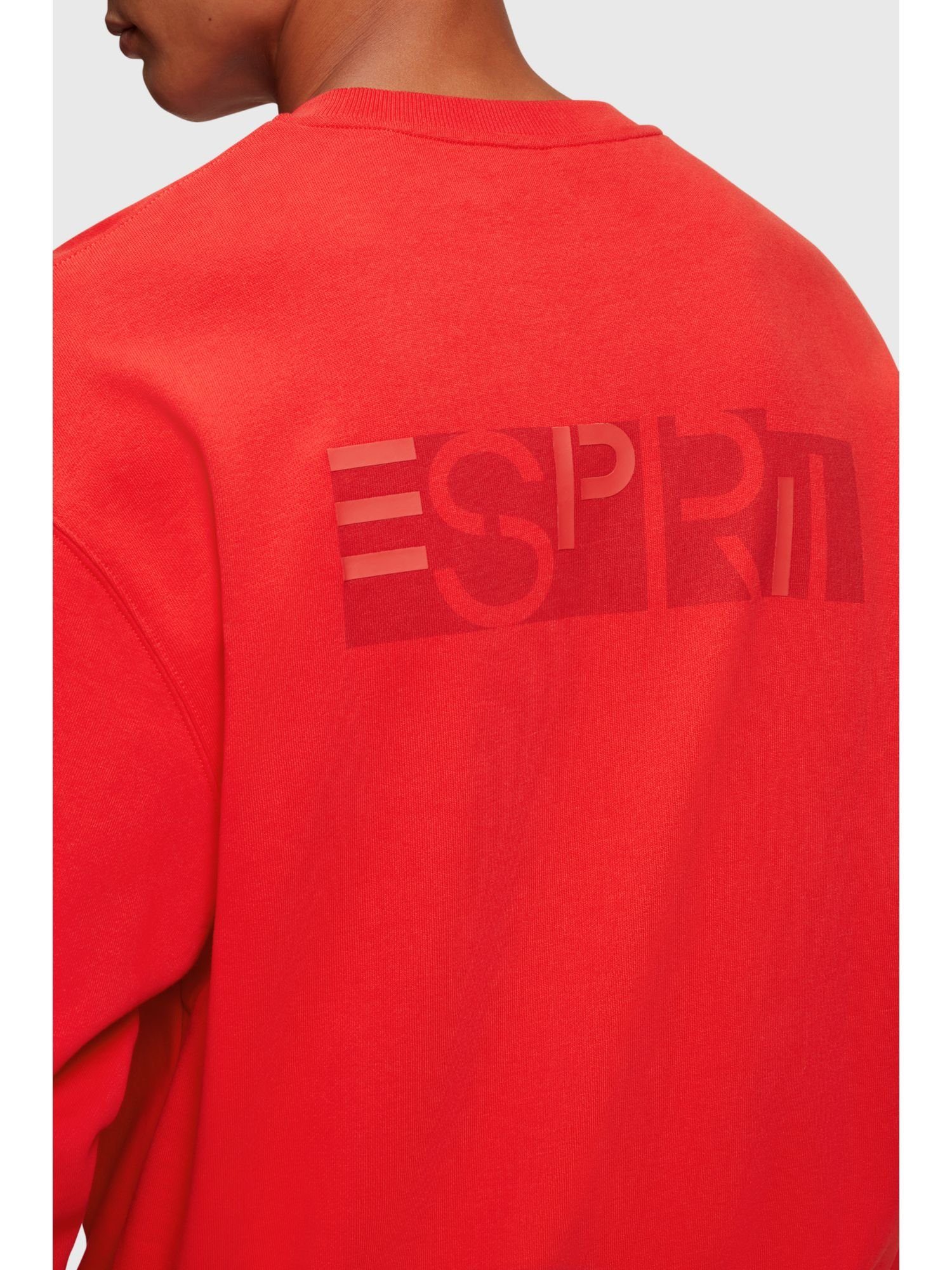 Esprit Sweatshirt Yagi Archive Sweatshirt RED (1-tlg) mit Logo