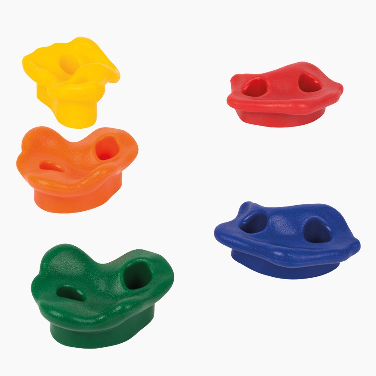small foot company Kletterwand Klettersteine Himmelsstürmer, (packung, 5-St., set), Strukturierte Oberfläche für mehr Trittsicherheit