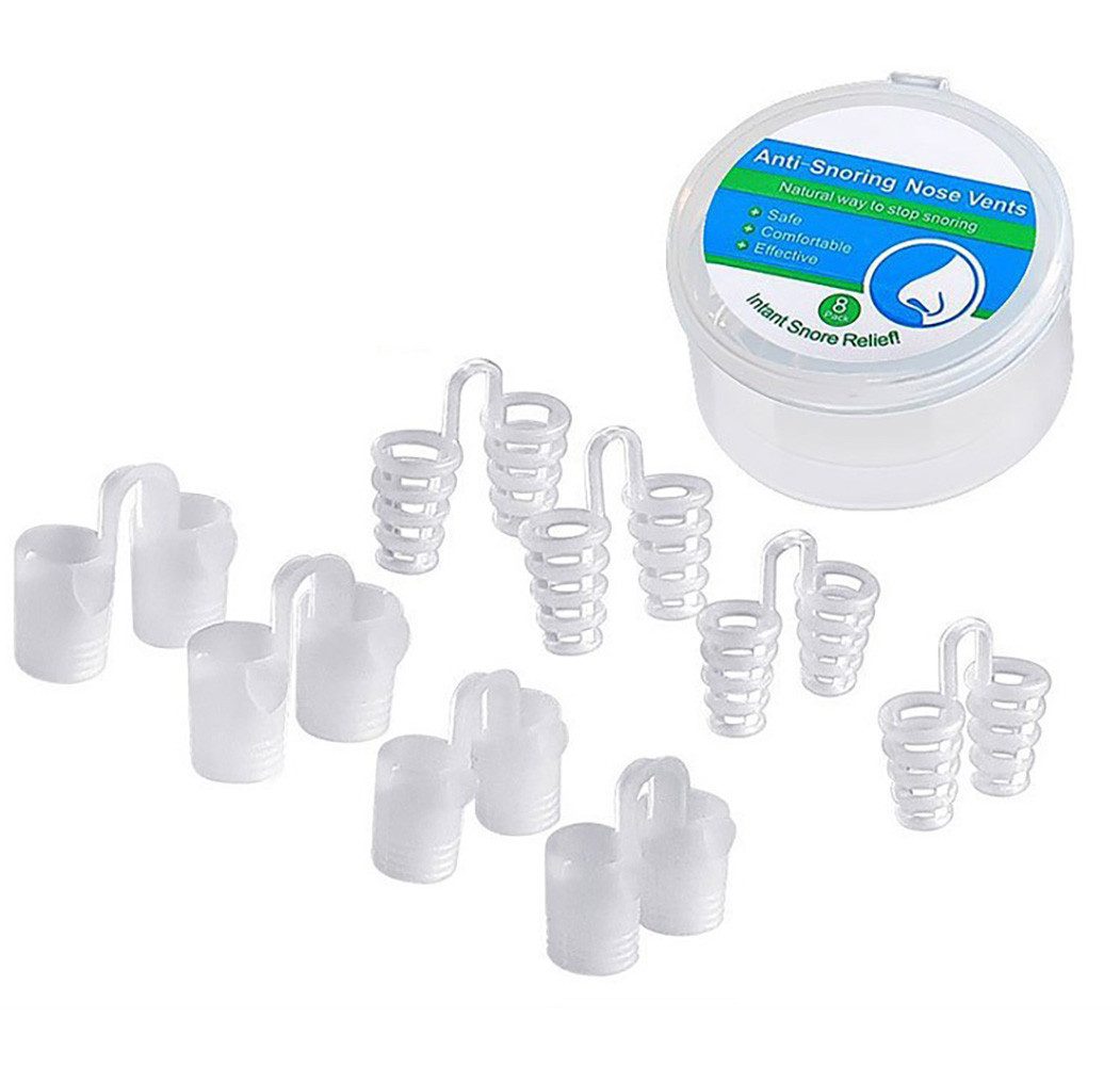 Schnarchstopper Anti Schnarch Gerät, Anti Schnarch Nasenklammer Schnarchstopper