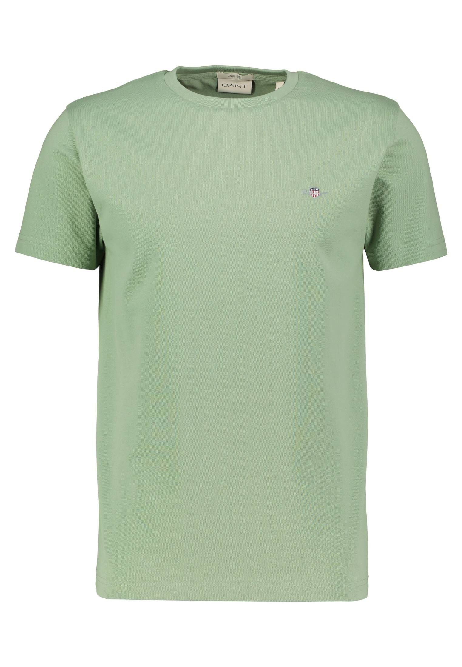 Gant T-Shirt Herren T-Shirt PIQUE Slim günstig online kaufen