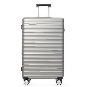 OKWISH Handgepäckkoffer Hochwertiges ABS-Gepäck, TSA-Schloss, 4 Räder, erweiterbare Kapazität, 4 Rollen
