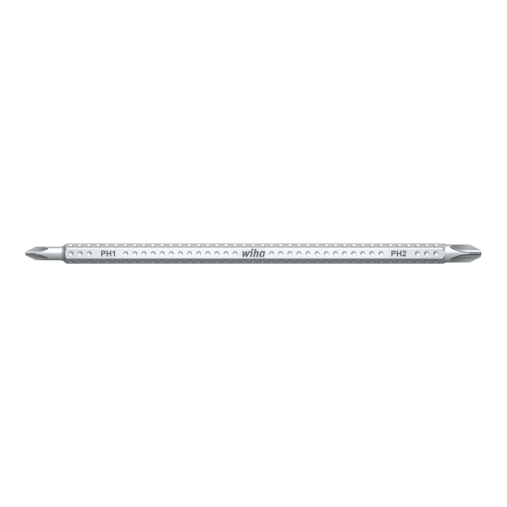 Wiha Schraubendreher Wiha Schraubendreher mit Wechselklinge SYSTEM 6 Phillips PH1 - PH2 x 1