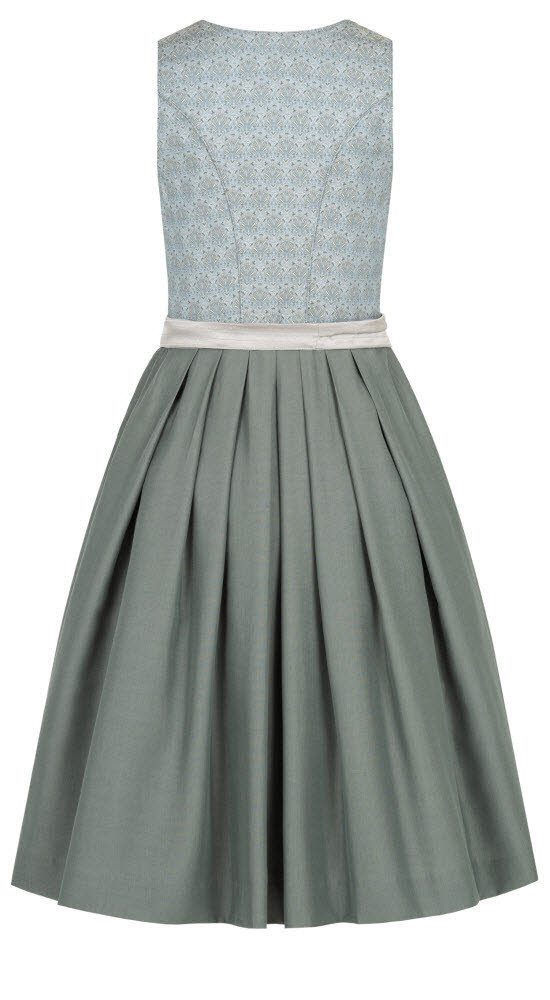Nübler Dirndl Midi Dirndl Efia in Petrol von Nübler günstig online kaufen