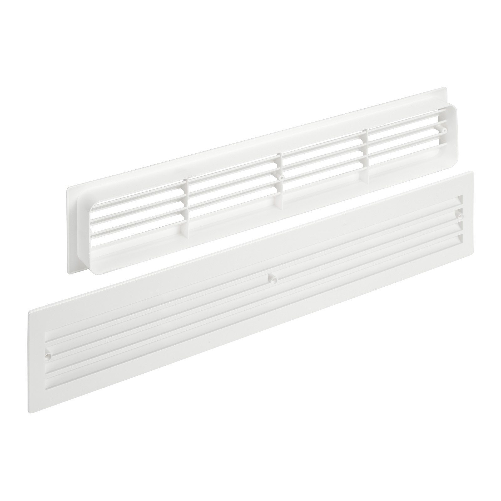 SO-TECH® Вентиляционные решетки 1 Paar Вентиляционные решетки BRISE für Двери Schlitzlochung (1 St), für Двери, Schlitzlochung