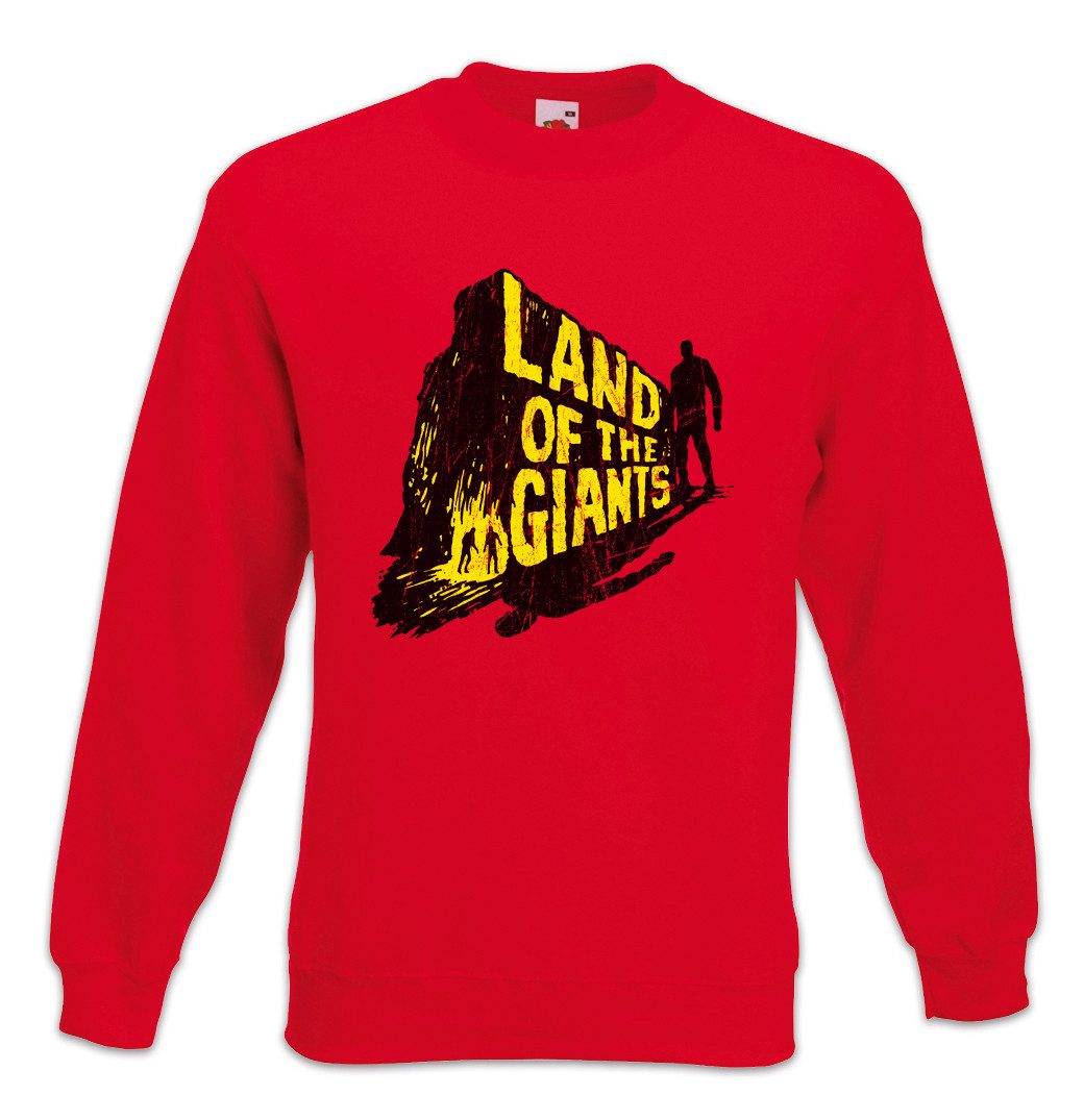 Urban Backwoods Sweatshirt Land Of The Giants Sweatshirt Planet Der Filmplakat Giganten Captain (1-tlg) Steve Burton Dan Erikson