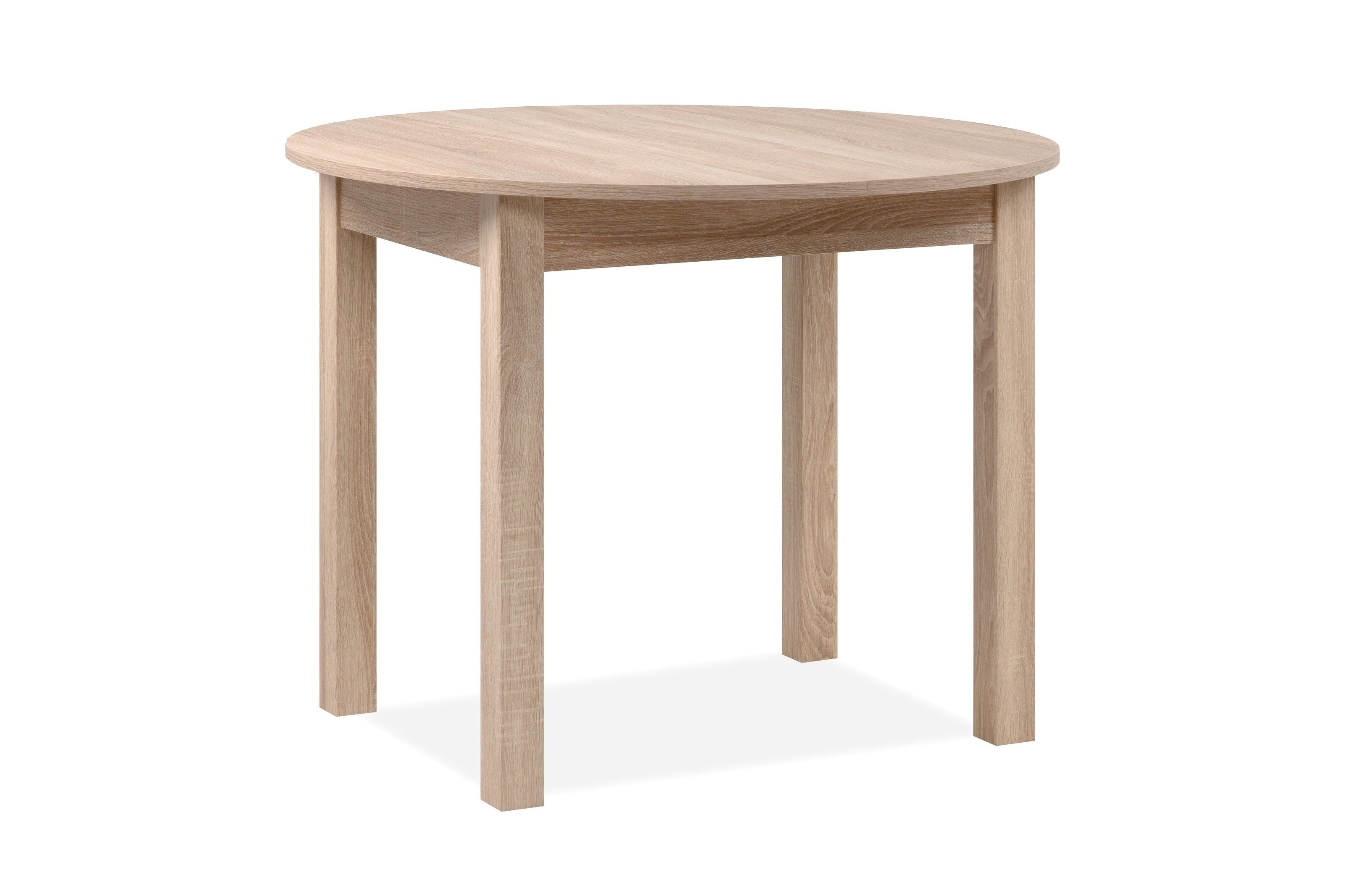 freiraum Esstisch Coburg, in Sonoma Eiche - 100x76x100cm (BxHxT) günstig online kaufen