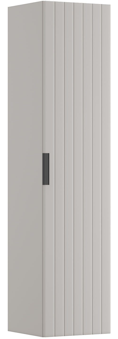 welltime Hängeschrank HARMONY rechts/links montierbar, Breite 32 cm, modernes Design Schrank mit 3 Einlegeböden, Soft-Close-Function, Paneeloptik