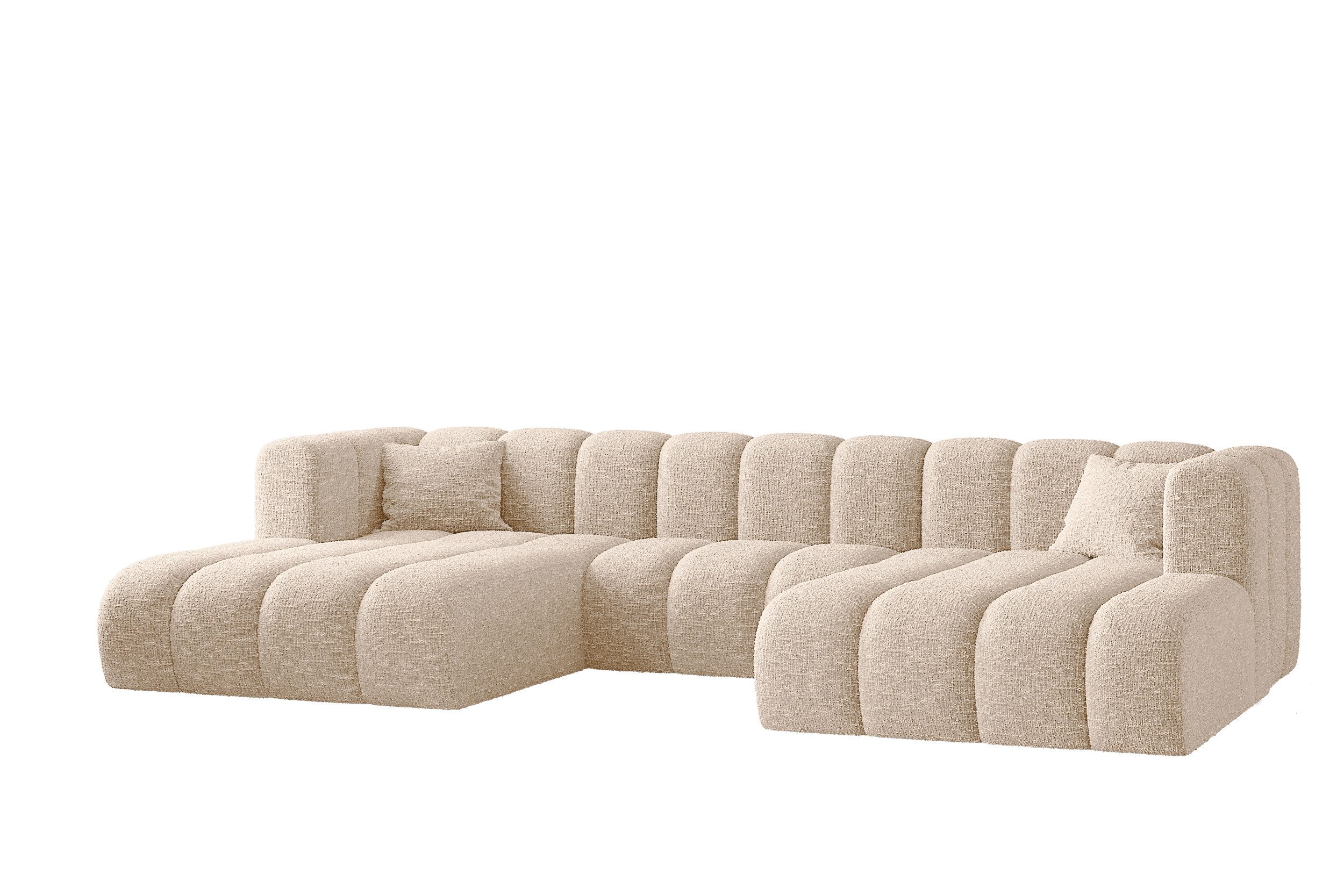 Kaiser Möbel Ecksofa U-from, Sofa Grand modular stoff Salvador und Haga, Zw günstig online kaufen