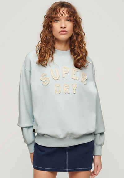 Superdry Sweatshirt APPLIQUE ATHLETIC LOOSE SWEAT