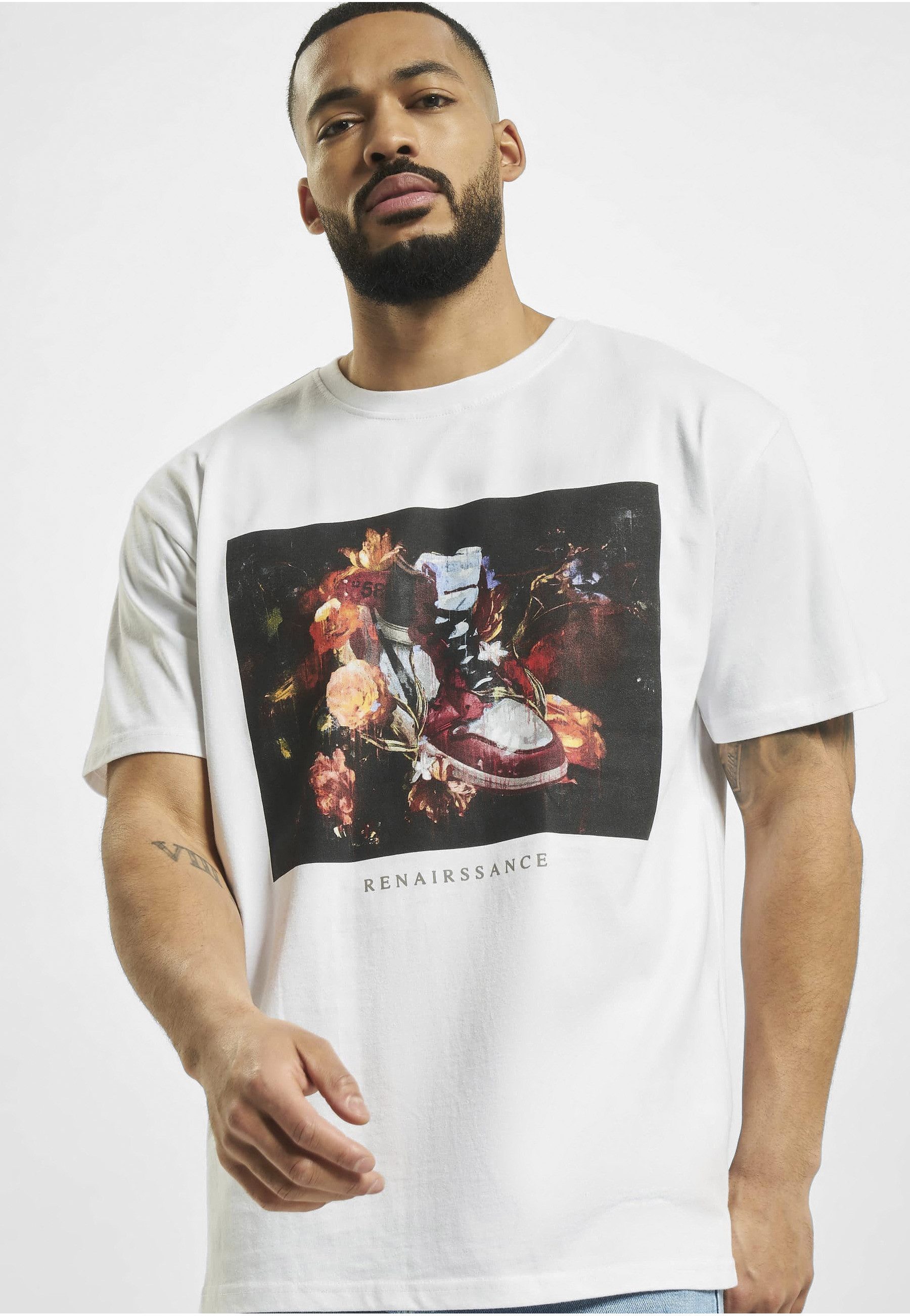 Upscale by Mister Tee T-Shirt Upscale by Mister Tee Unisex Renairssance Painting Oversize Tee (1-tlg)