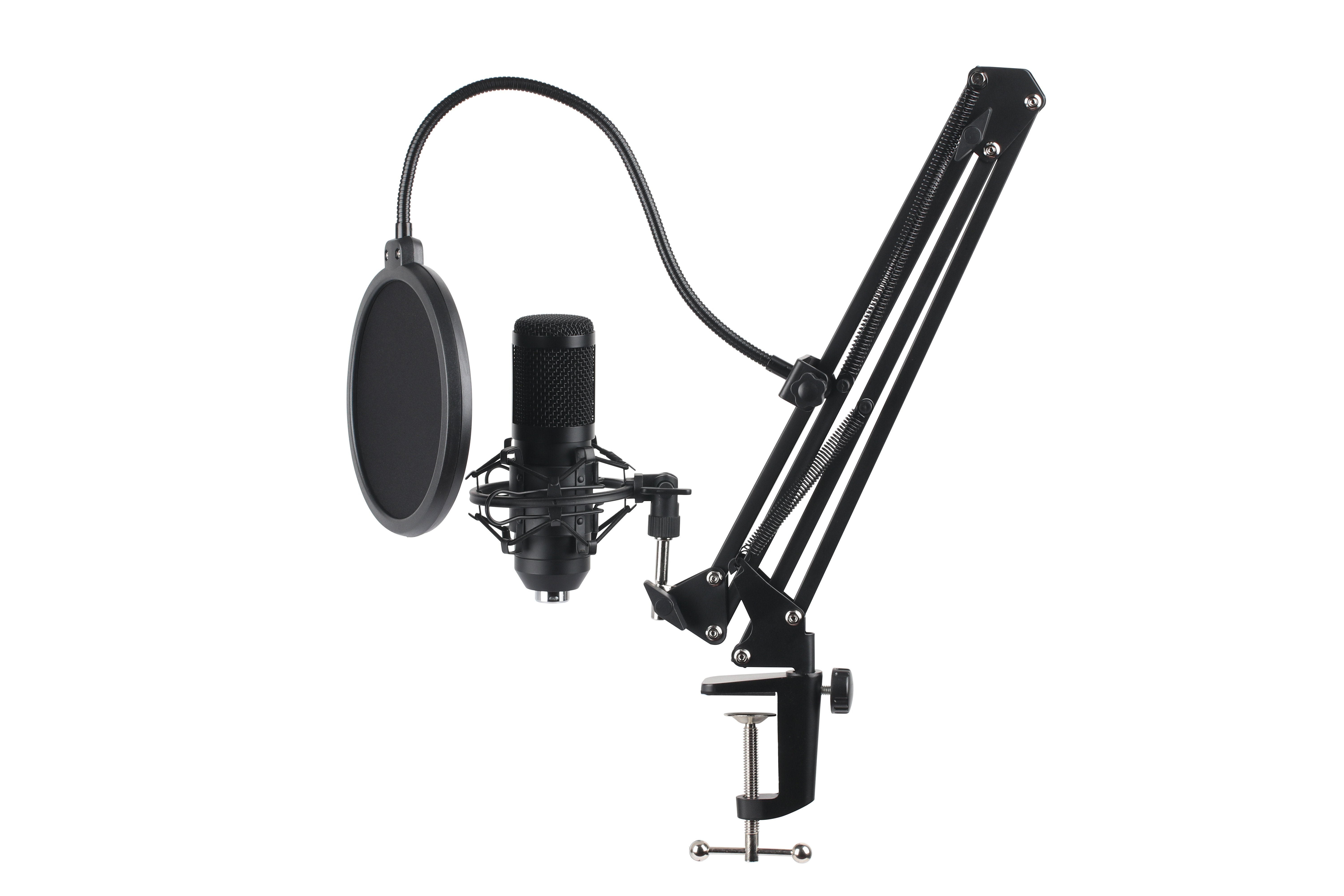 + ST-SM50 Collection Eingabegeräte-Set, + schwarz Mikrofon kabelgebunden, Headset + Studio Startup Streamer ST-GH530 Webcam Striker + USB, DW1 Hyrican