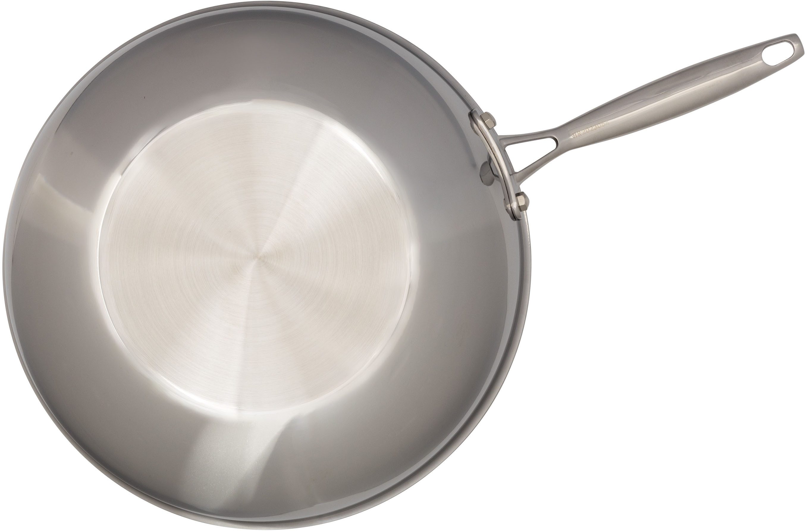 HENSSLERS Wok HENSSLERS Edelstahl Wok inkl. Glasdeckel, Ø 28 cm, Edelstahl (2-tlg), Wokpfanne für die asiatische Küche – Bild 5 von 5