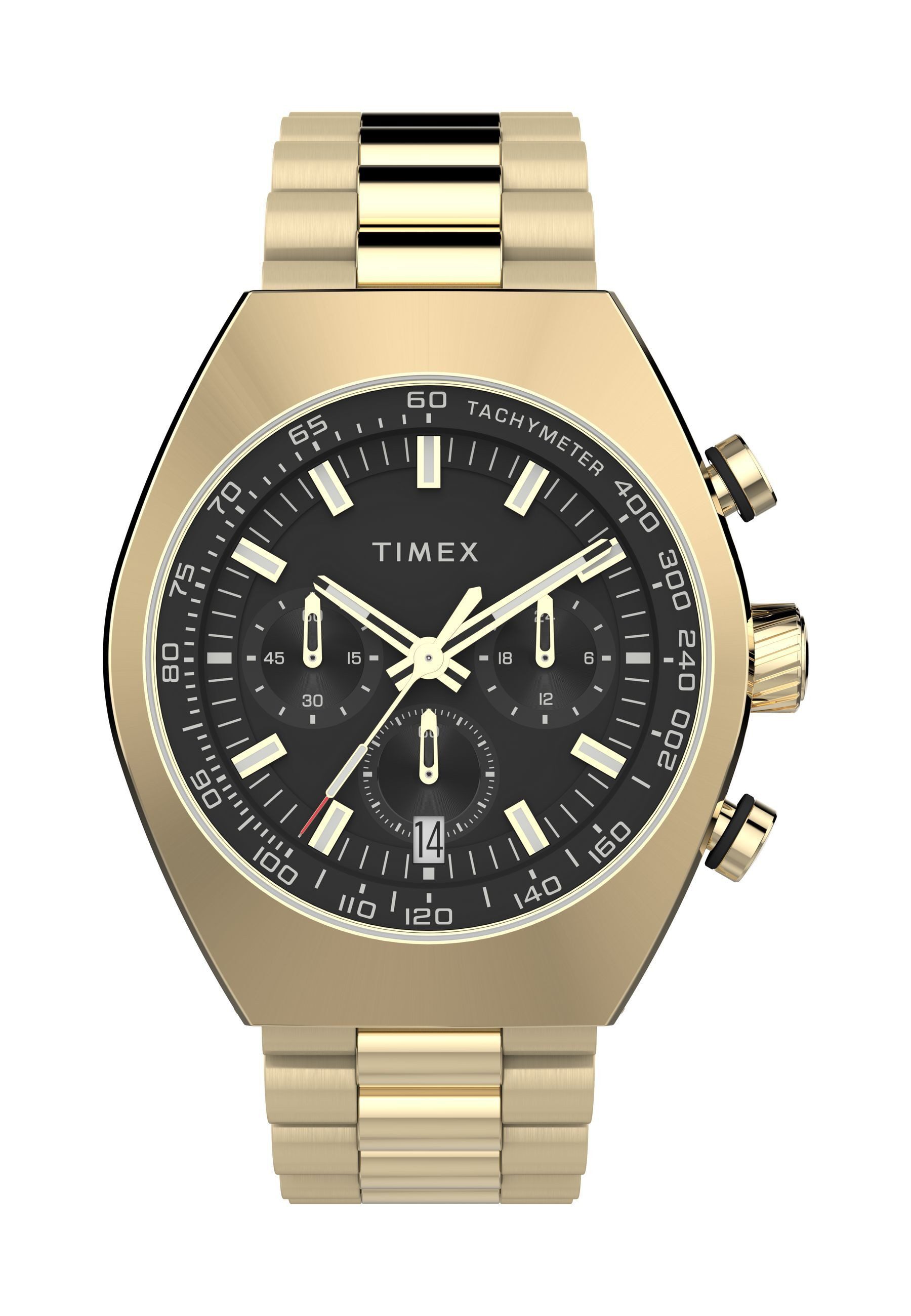 Timex Quarzuhr Timex Legacy Tonneau, (1-tlg), Chronographenuhr