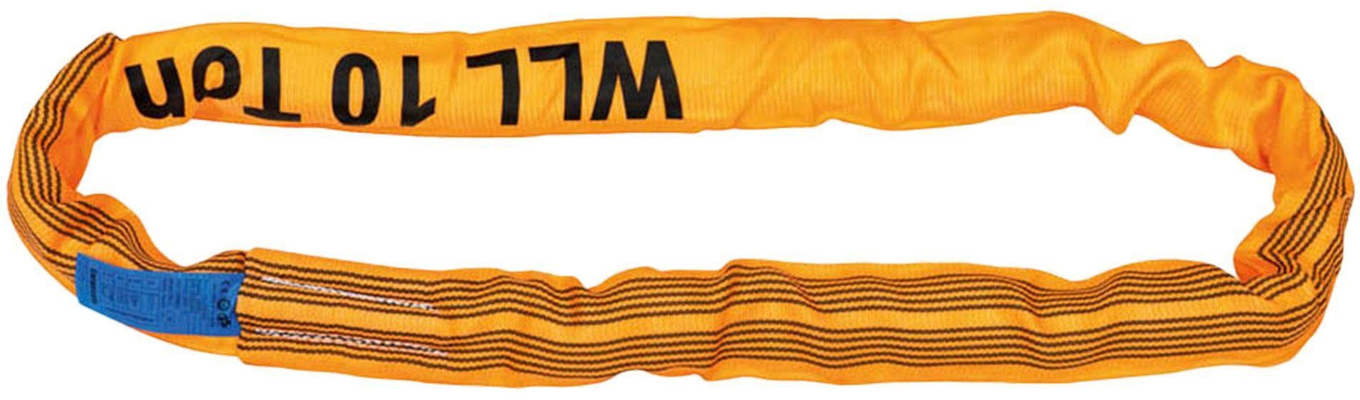 1492- orange 10.000 Rundschlinge, WLL in EN-Norm Petex Rundschlinge 2 nach kg,