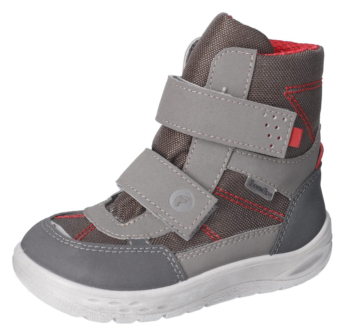Ricosta Uki WMS: weit Winterstiefel, Klettstiefel, Snowboots, Kindergartenschuh mit Warmfutter