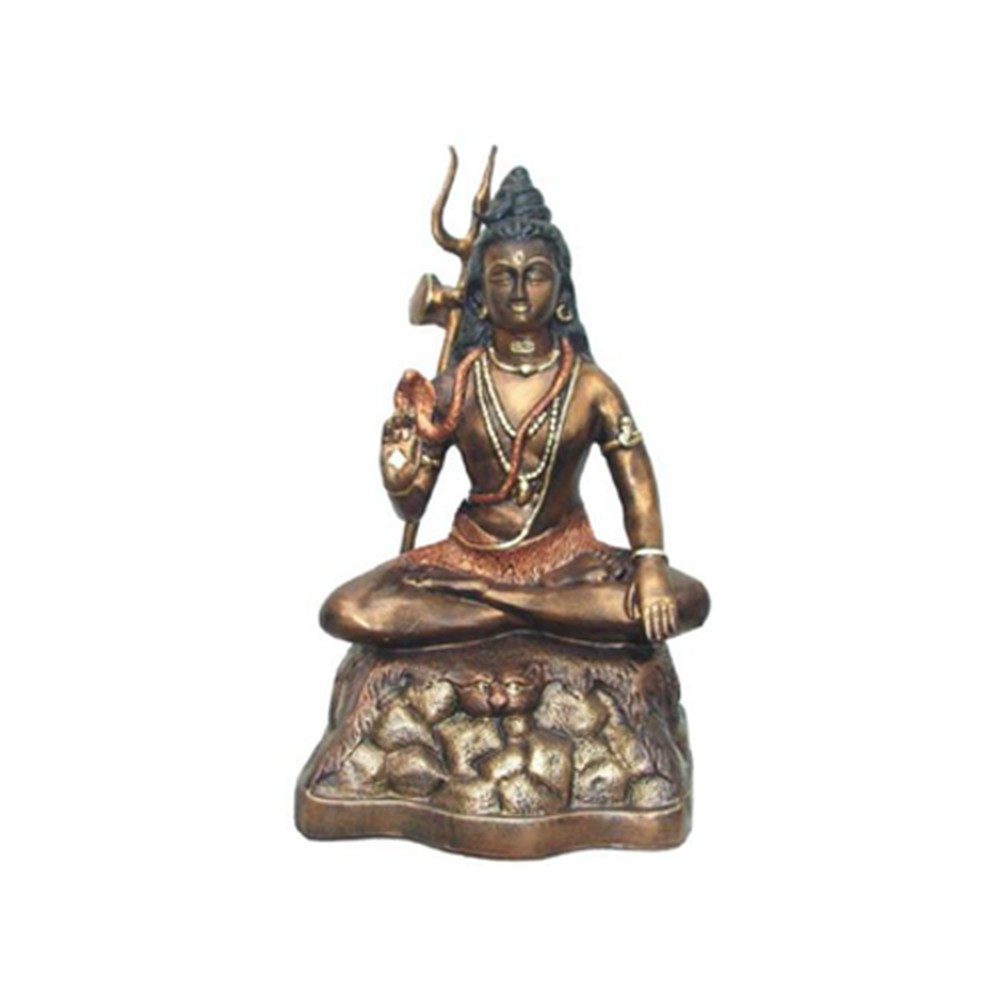 JVmoebel Buddhafigur Schlange Deko Figur aus Polyresin in detailreicher Ausführung (SKULPTUR MATERIAL: ACRYL 50 CM Höhe), Made in Europa