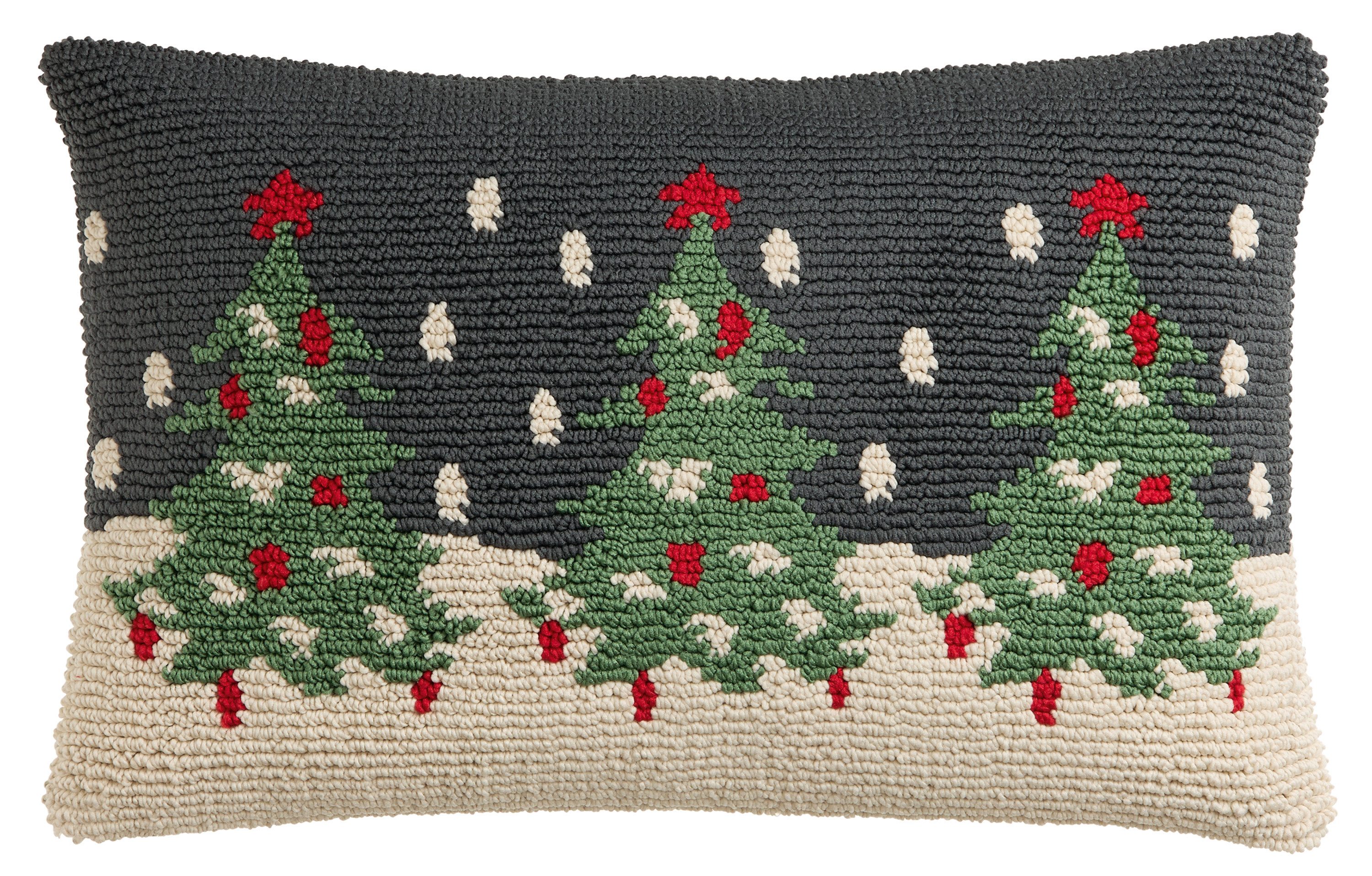 TOM TAILOR HOME Dekokissen Trees, aus Baumwolle