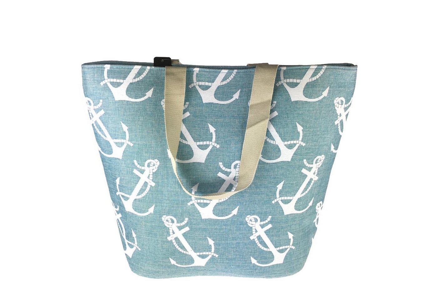 BambiniWelt by Rafael K. XL-Strandtasche Strandtasche mit Reißverschluss Beachbag Shopper Schultertasche