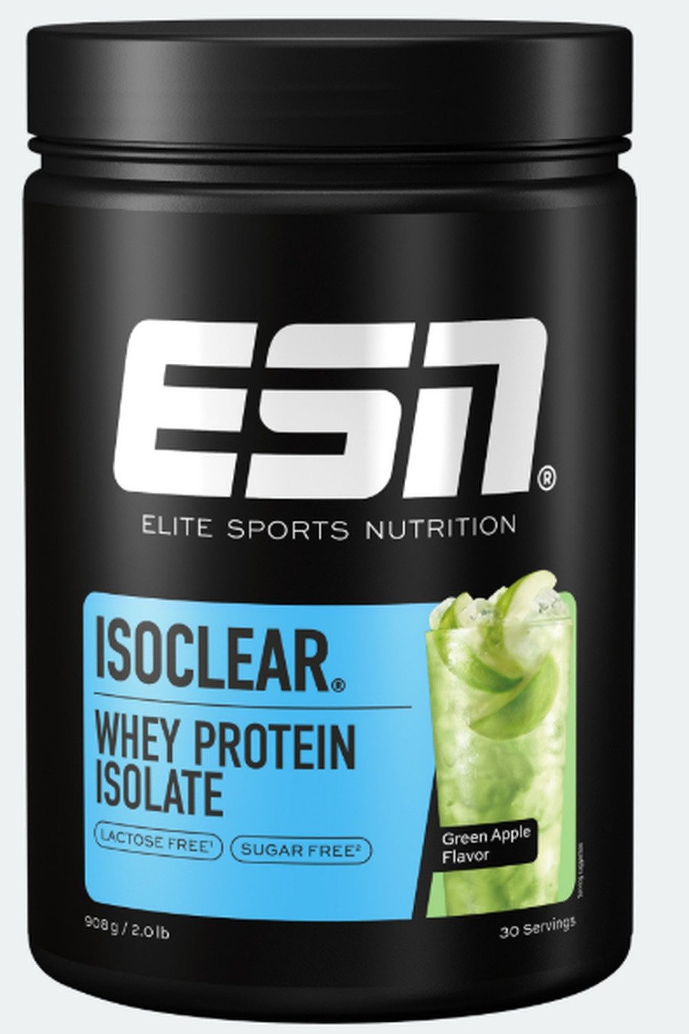 ESN ESN ISOCLEAR Whey Isolate, 908g Pulver, Sehr gute Löslichkeit