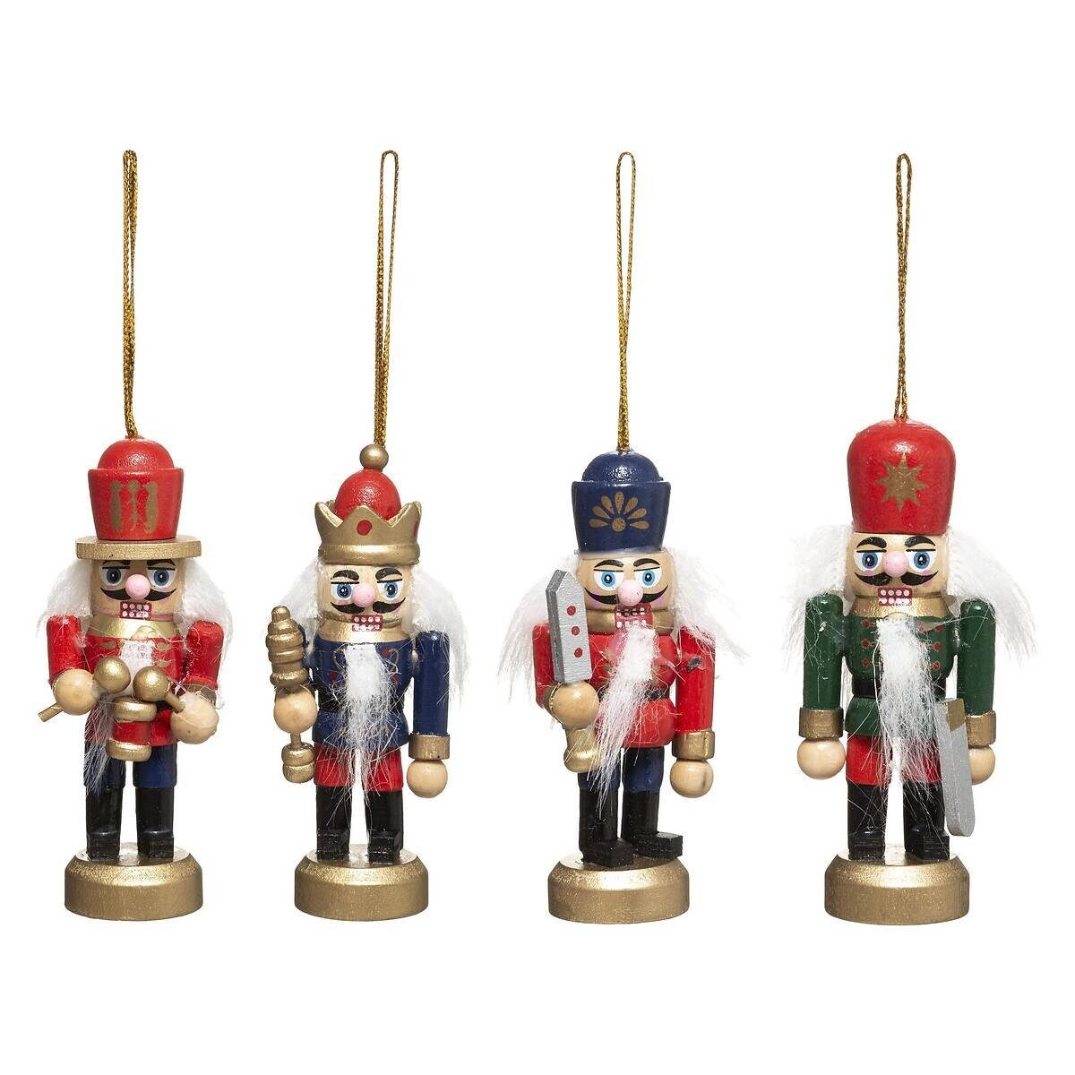 Atmosphera Créateur d'intérieur Dekoobjekt Weihnachtsschmuck, Nussknacker, 8 x 4 cm (Deko-Objekt, Deko-Objekt)