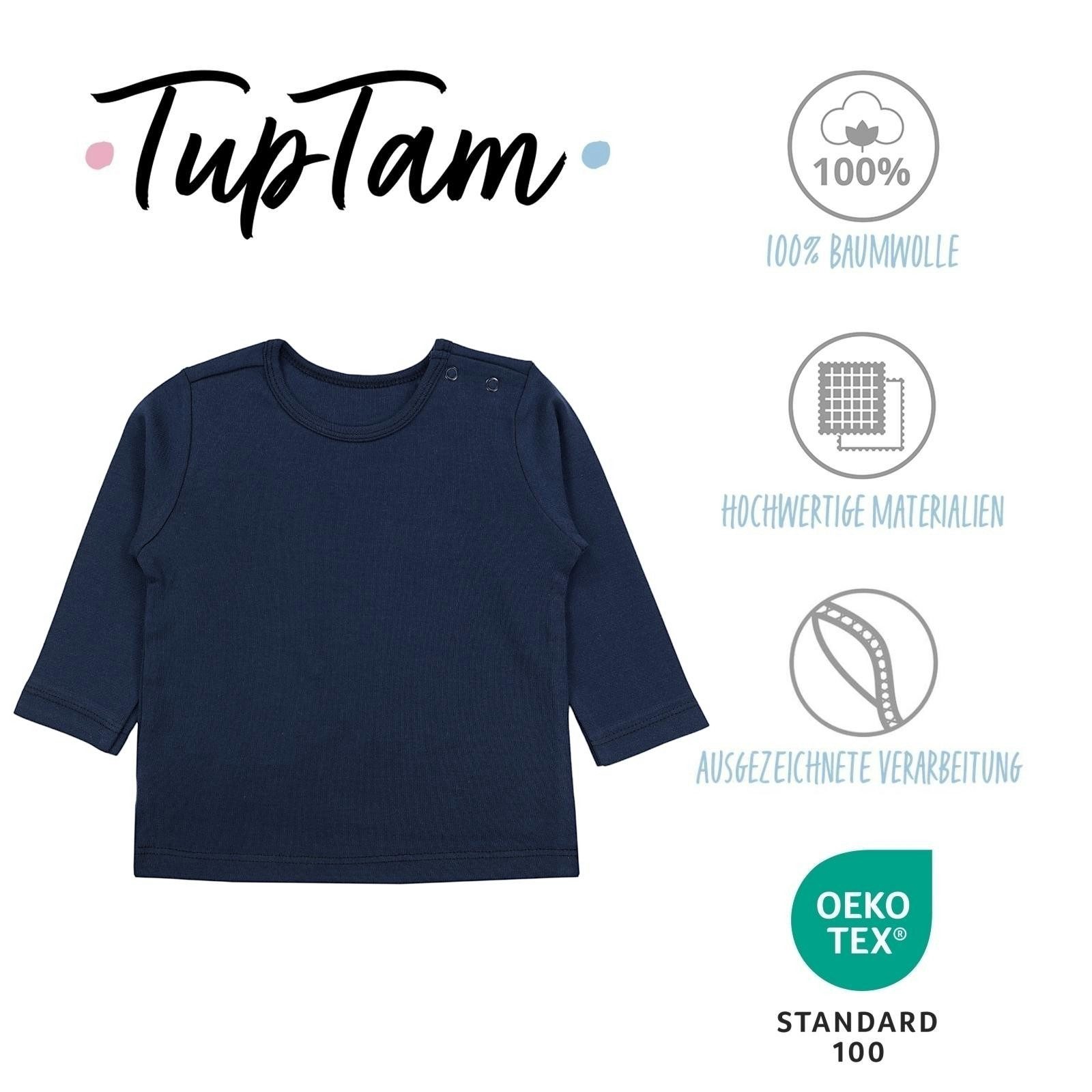 TupTam Langarmshirt TupTam Baby Jungen Langarmshirt 5er Pack – Bild 2 von 5
