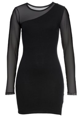 Melrose Strickkleid mit eleganten Mesh-Details - NEUE KOLLEKTION