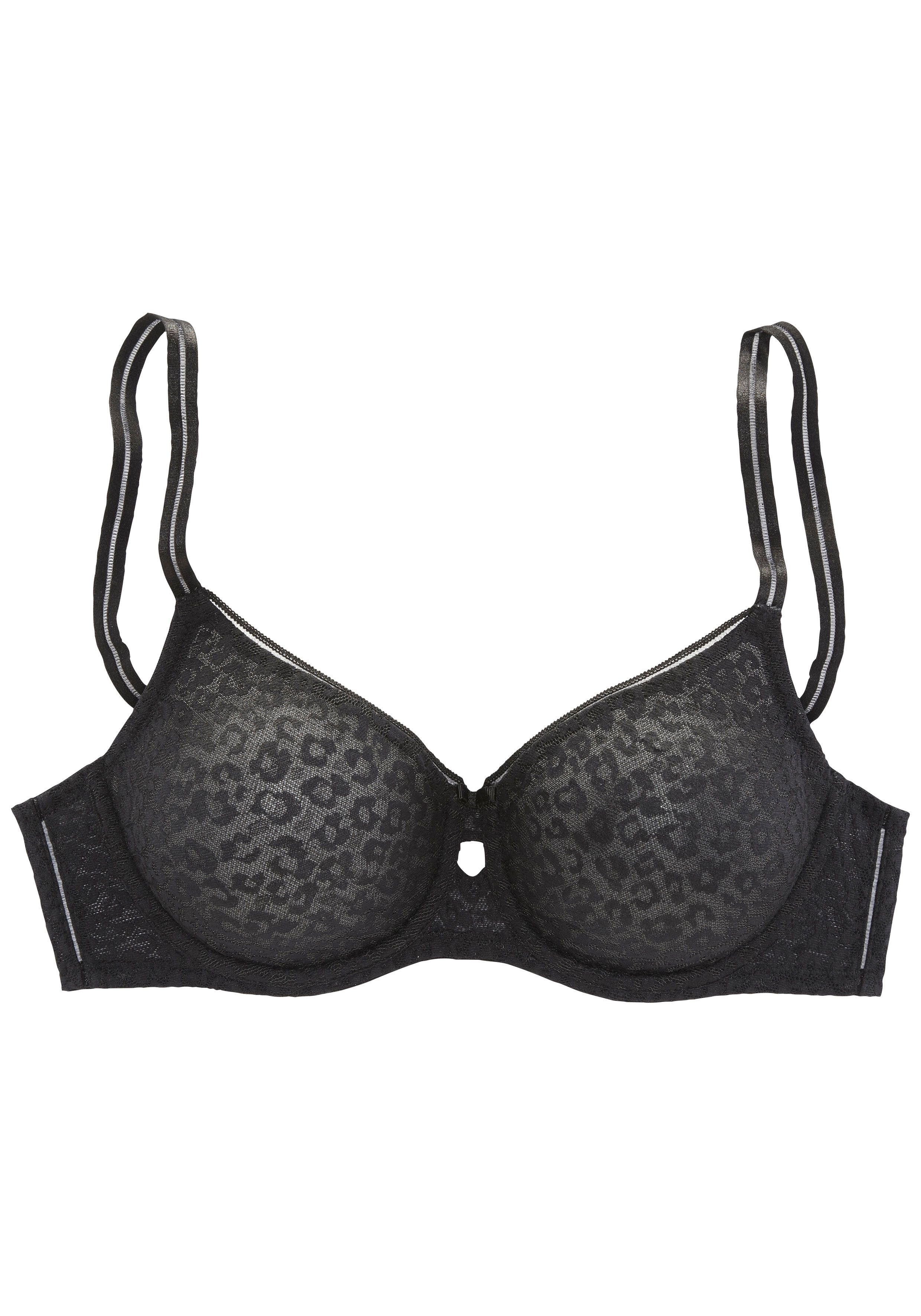 Nuance by Lascana Minimizer-BH mit Bügel, im angesagten Leo-Look – ideal für große Größen – Bild 2 von 5