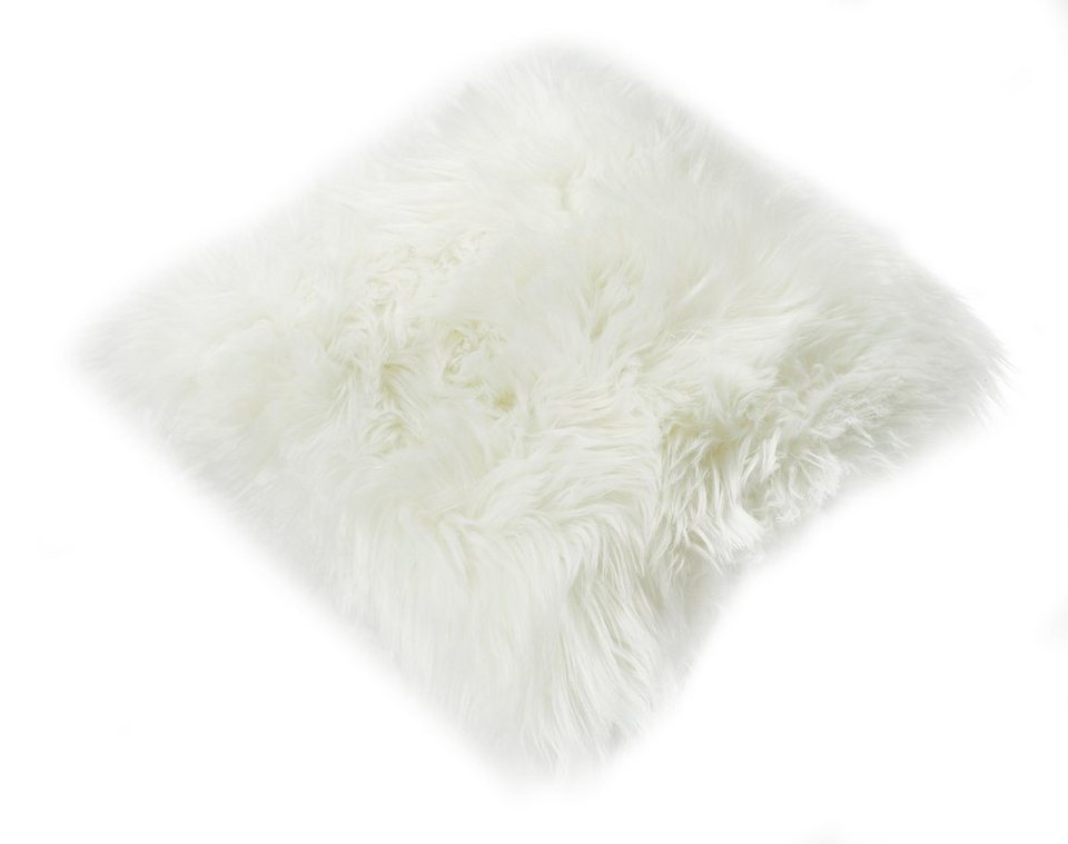 Fluffy Kissenbezug pad Felloptik Kunstfell lange Fransen viele Farben und Größen