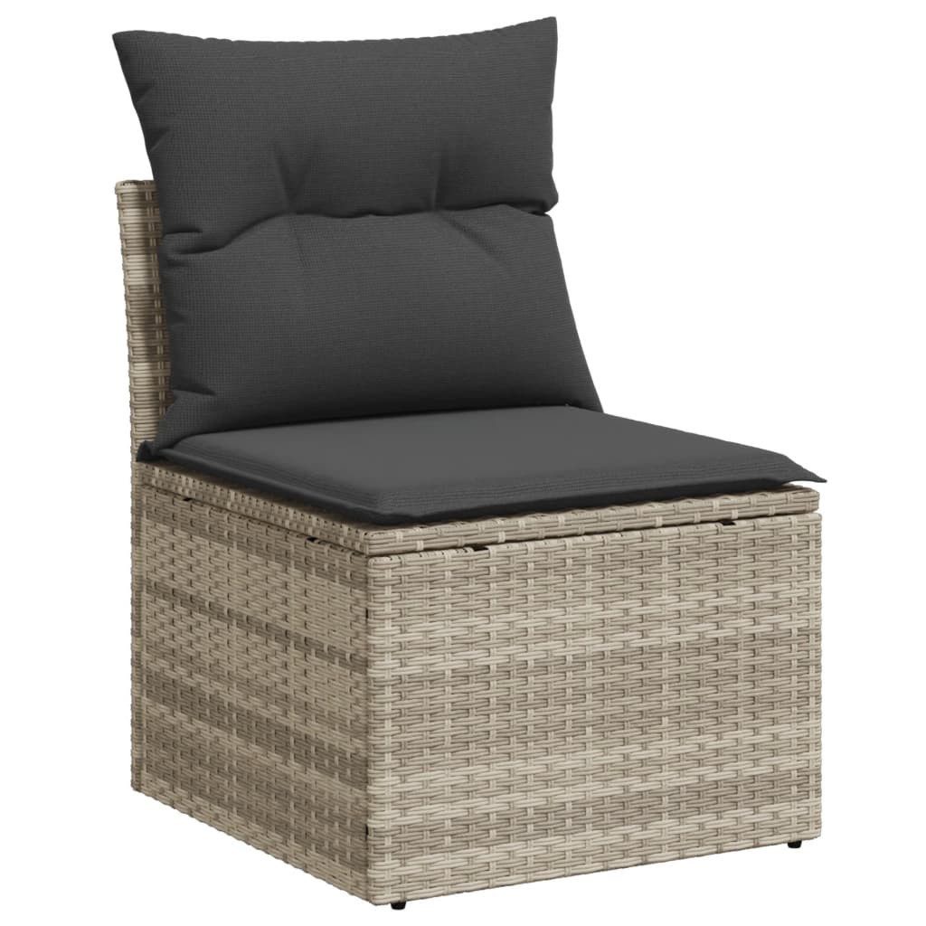 vidaXL Gartenlounge-Set 4-tlg. Garten-Sofagarnitur mit Kissen günstig online kaufen