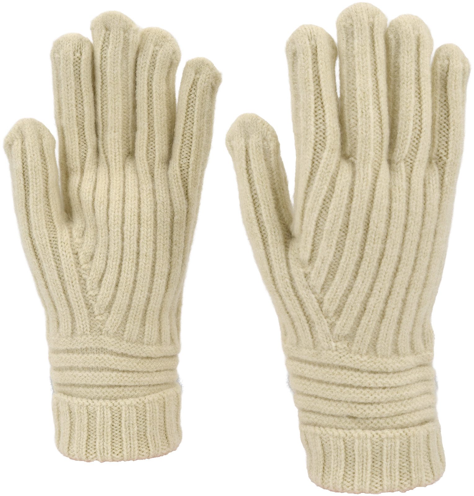 styleBREAKER Strickhandschuhe Strickhandschuhe mit Rippenmuster (1-St)