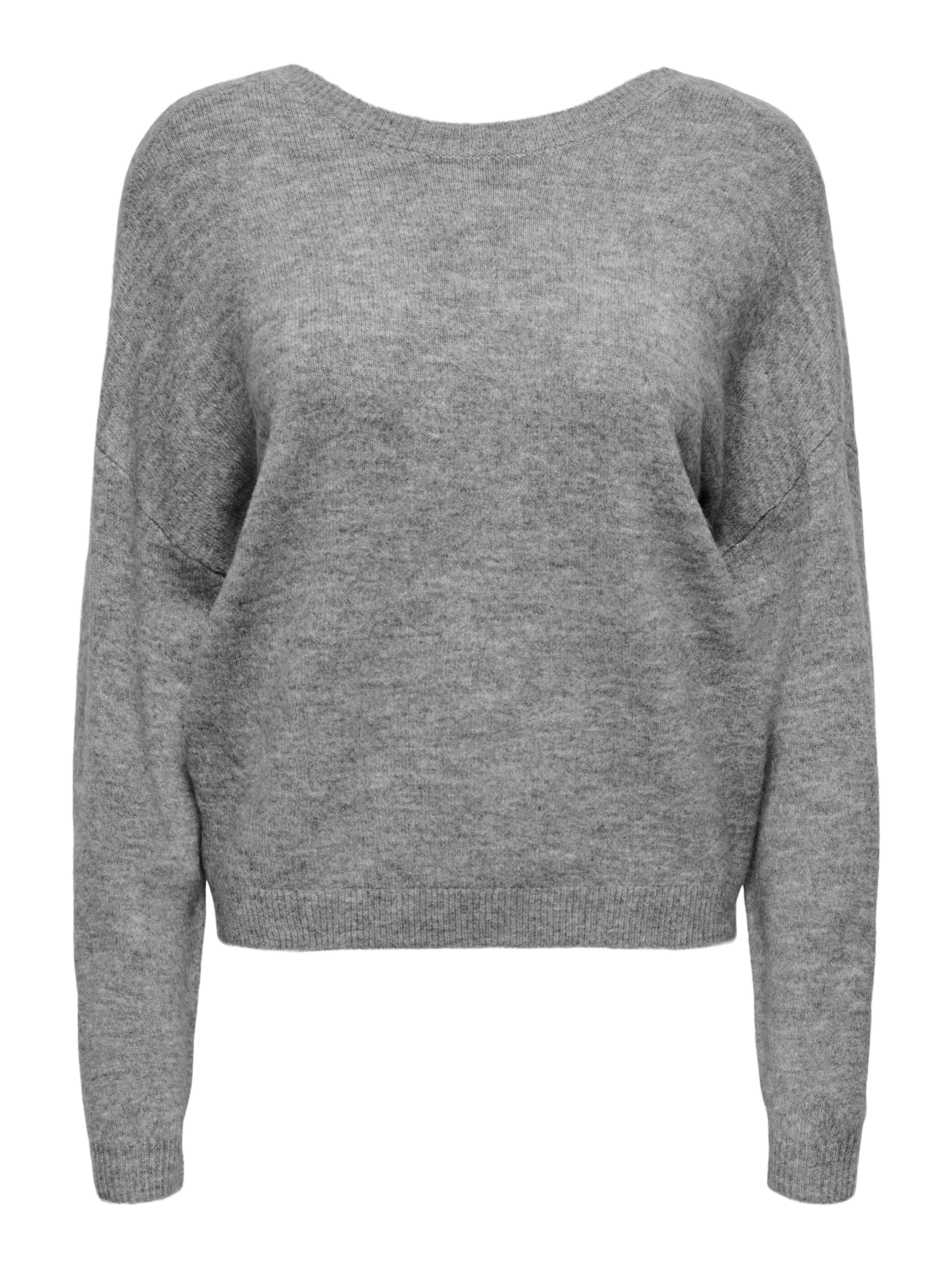 Rundhalspullover ONLMANIFESTA LS REVERSIBLE KNT NOOS