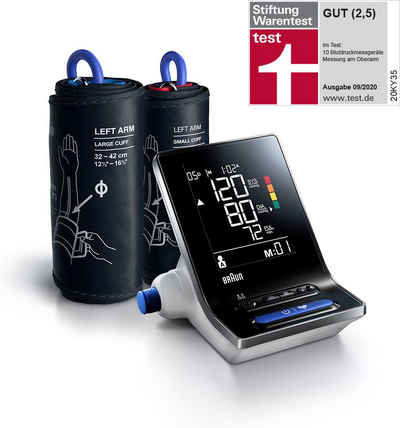 Braun Oberarm-Blutdruckmessgerät ExactFit™ 3 - BUA6150, Mit zwei Manschettengrößen für Genauigkeit und Komfort