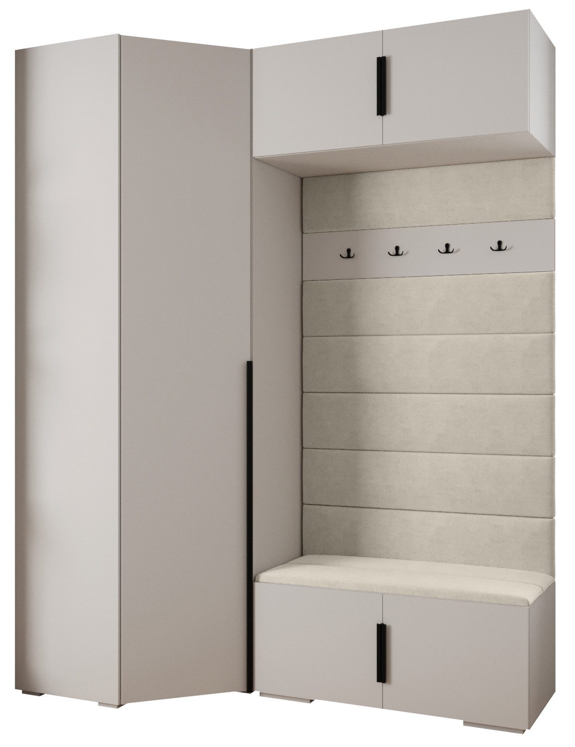 ABIKS MÖBEL Kompaktgarderobe INOVA 1 SATZ günstig online kaufen
