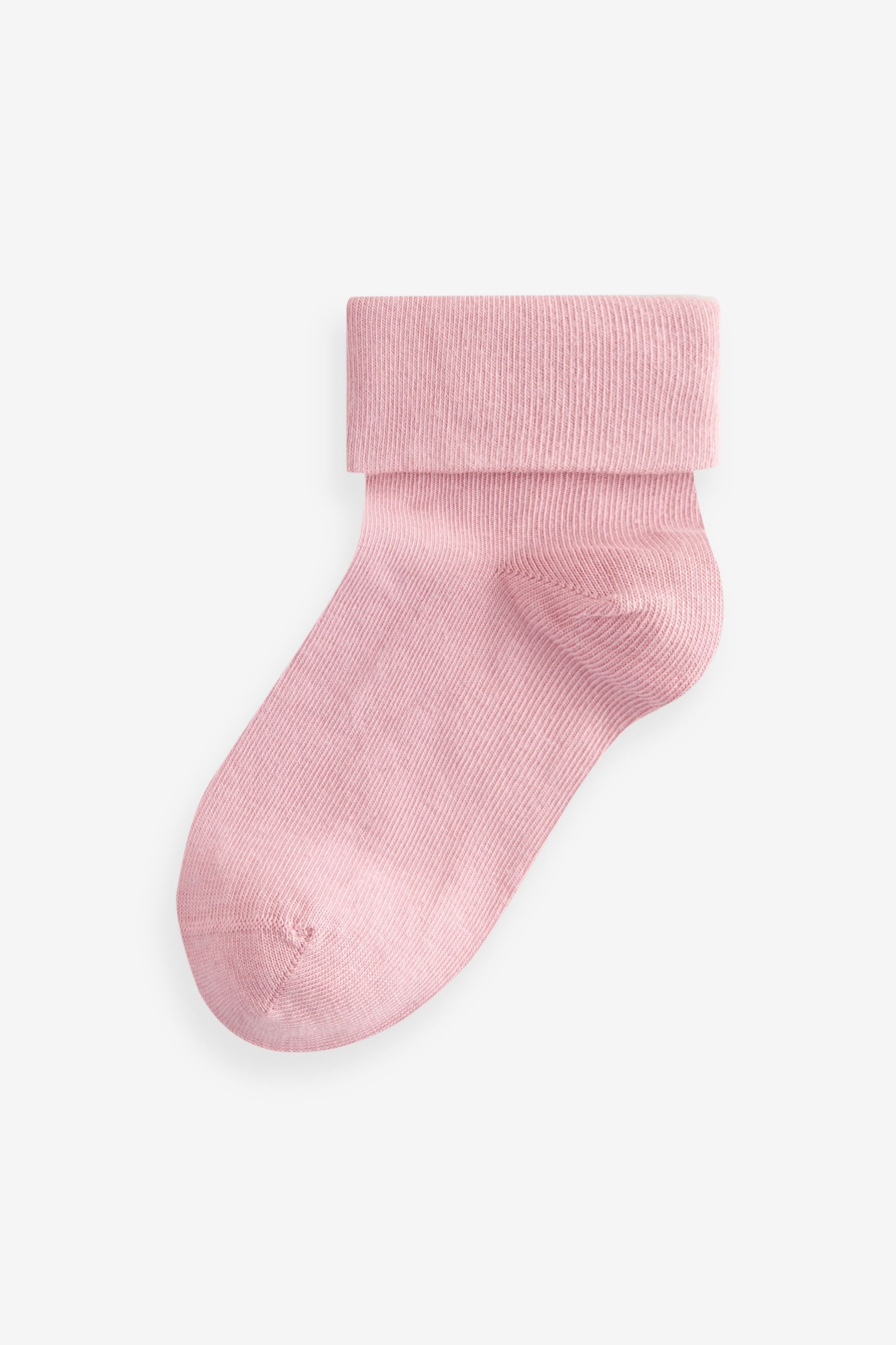 Next Kurzsocken Umschlagsocken mit hohem Baumwollanteil, 5er-Pack (5-Paar)
