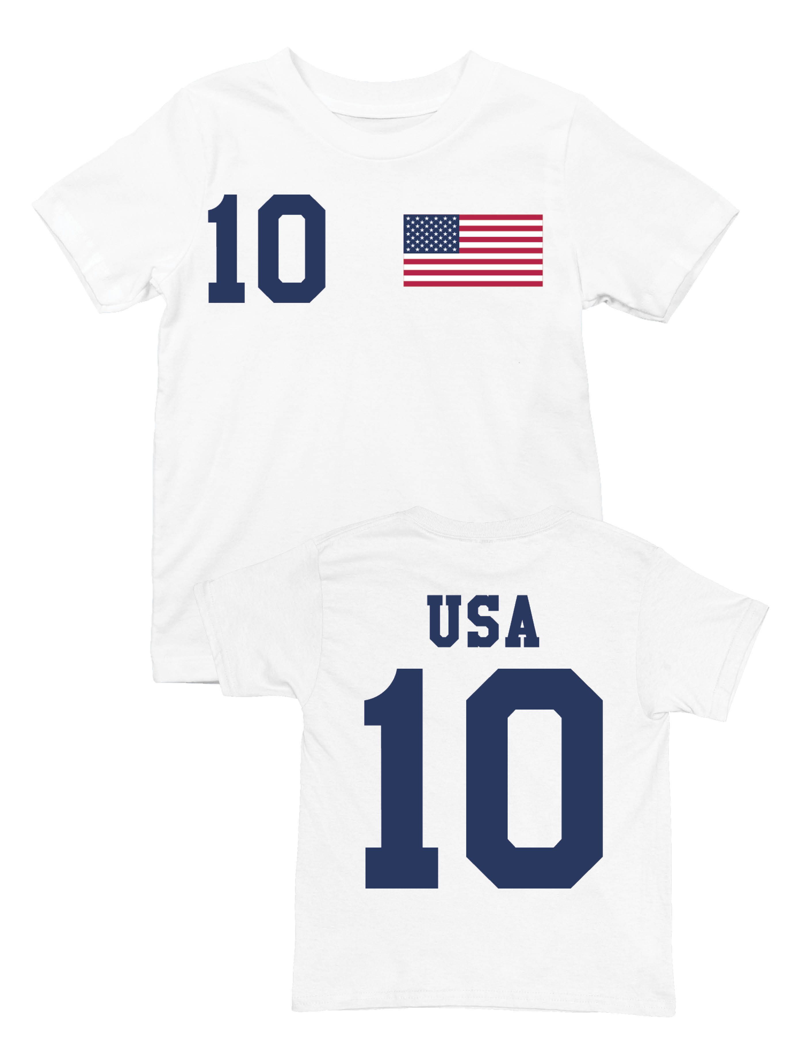 Youth Designz T-Shirt USA Kinder T-Shirt im Fußball Trikot Look WM 2026 mit trendigem Motiv