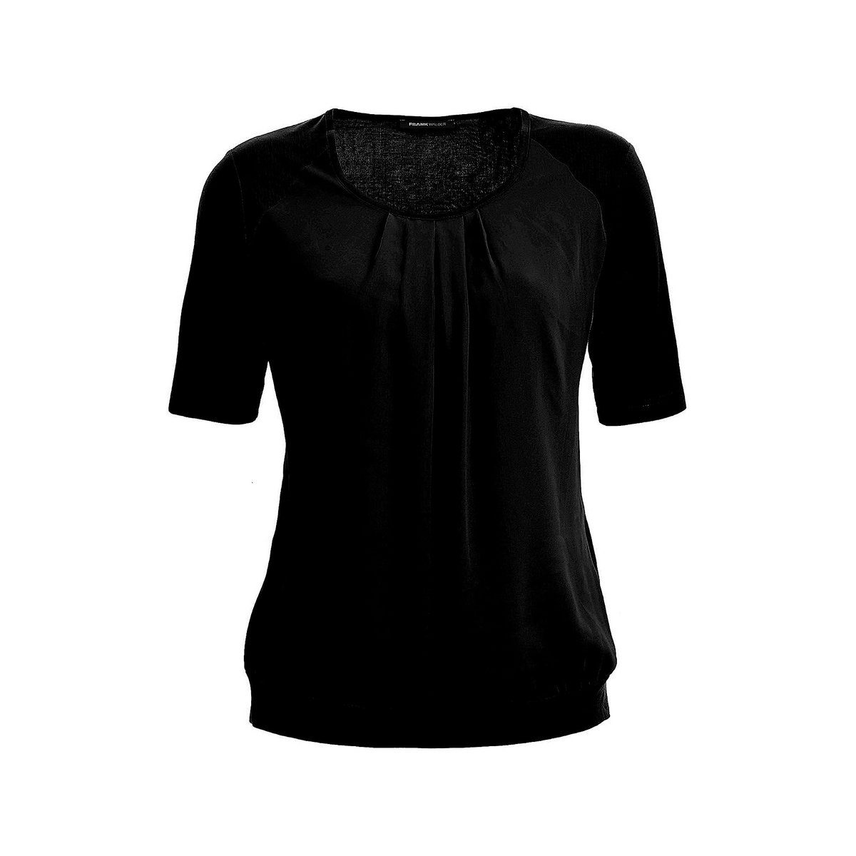 FRANK WALDER T-Shirt schwarz regular fit (1-tlg)
