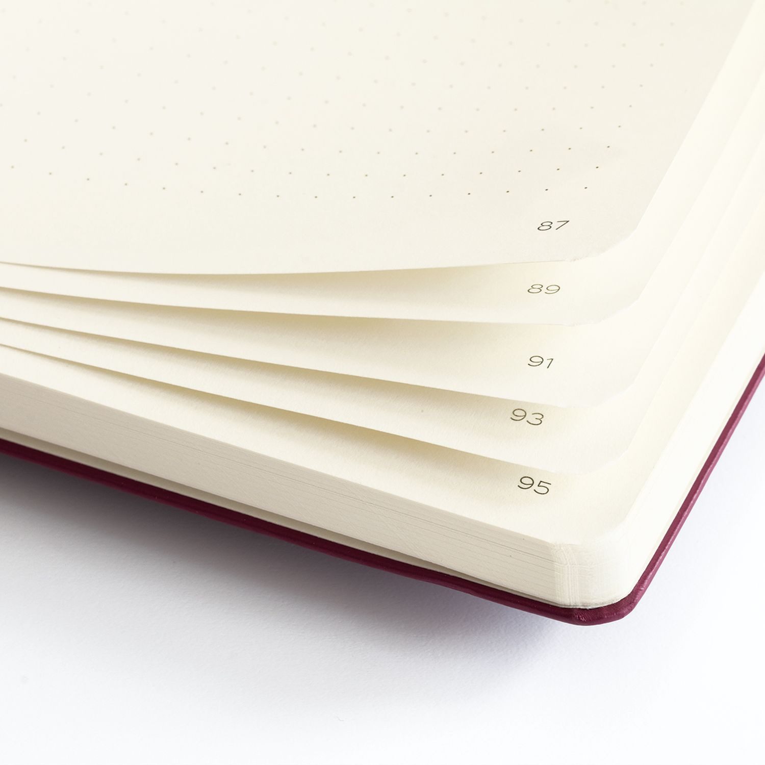 Leuchtturm1917 Notizbuch 411 Medium A5 Hardcover Dusty Rose Dotted