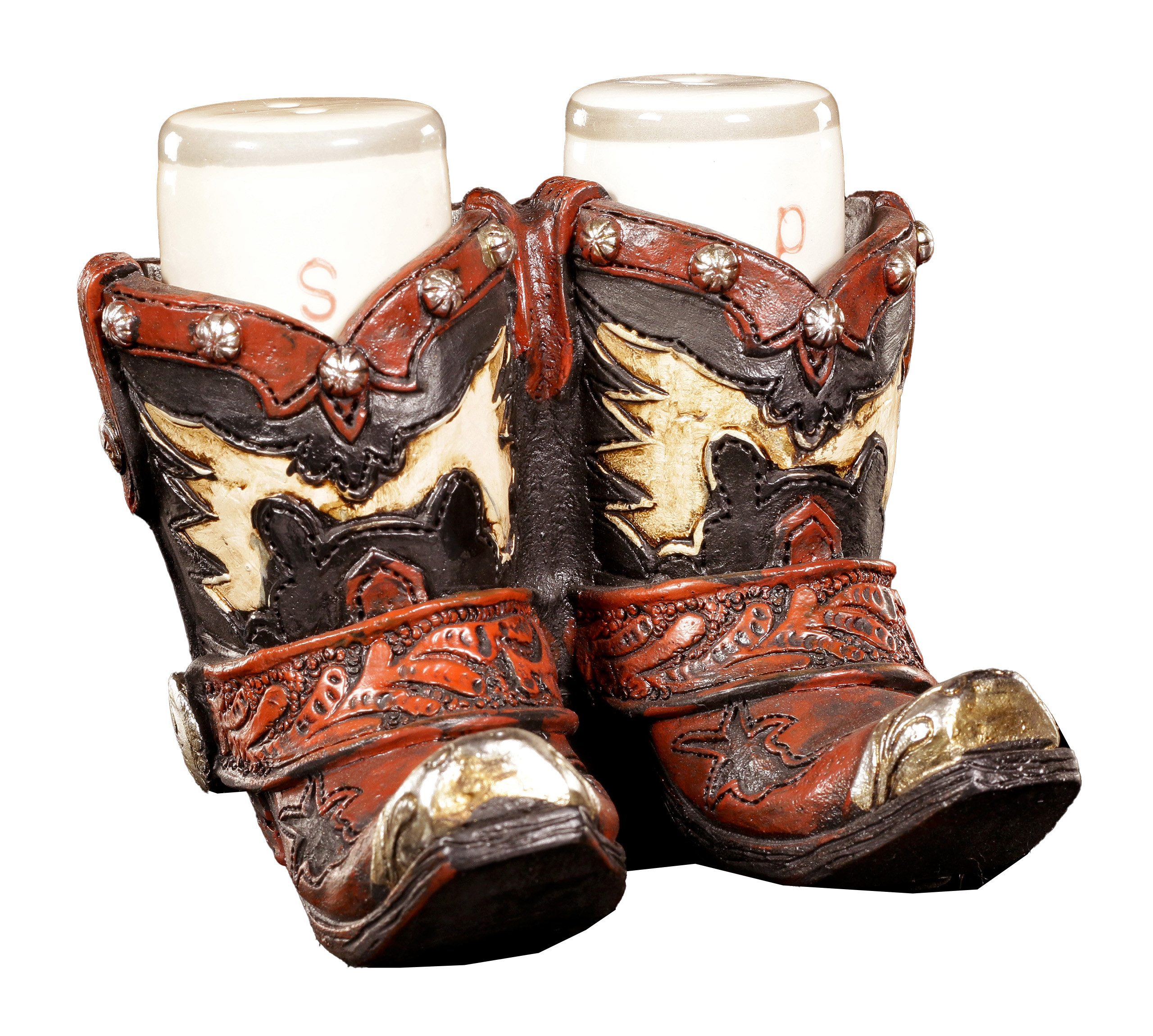 Figuren Shop GmbH Dekoobjekt Salz und Pfeffer Streuer - Wilder Westen Stief günstig online kaufen