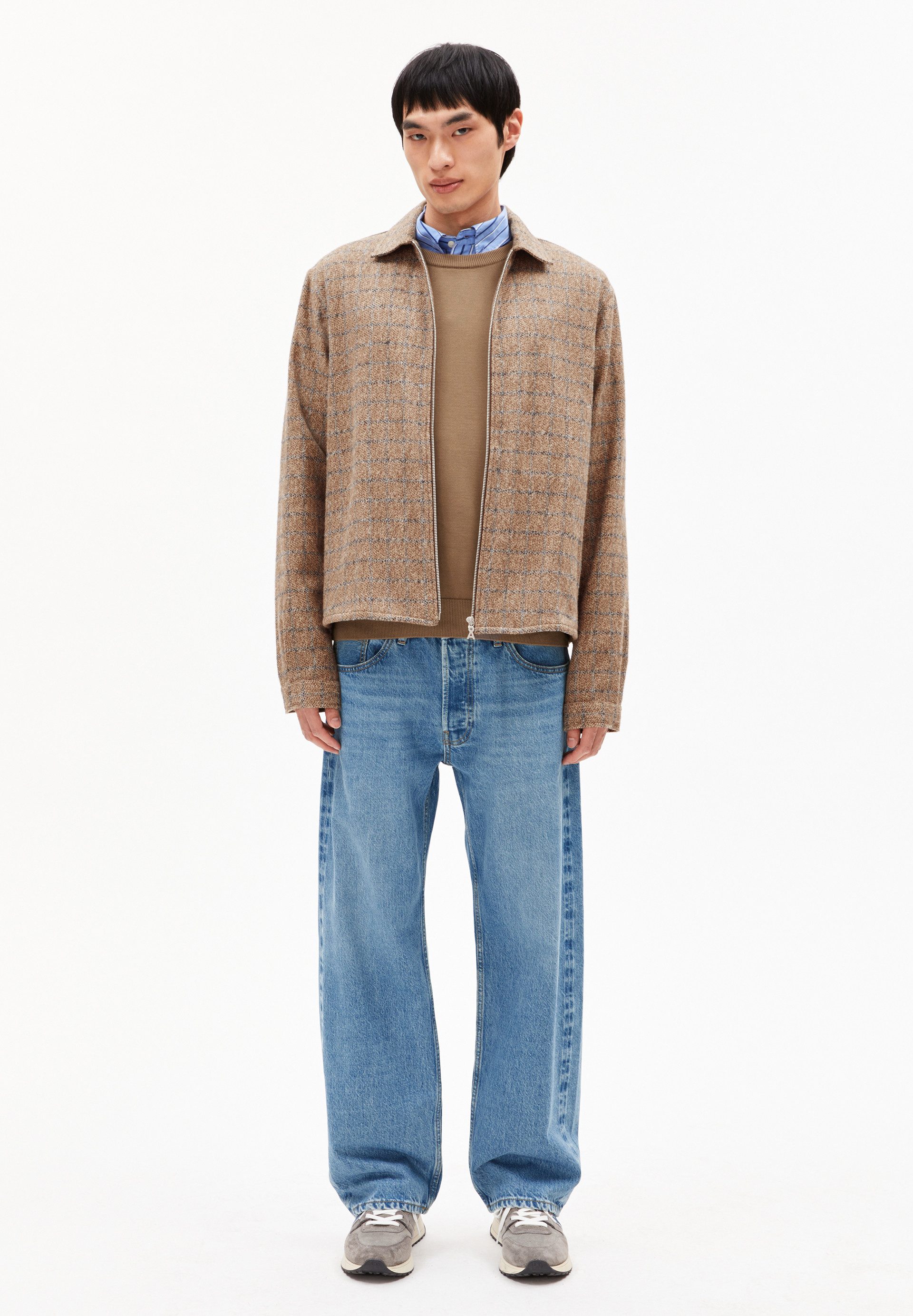 Armedangels Hemdjacke PASAALO Overshirt aus Bio-Baumwolle Relaxed Fit