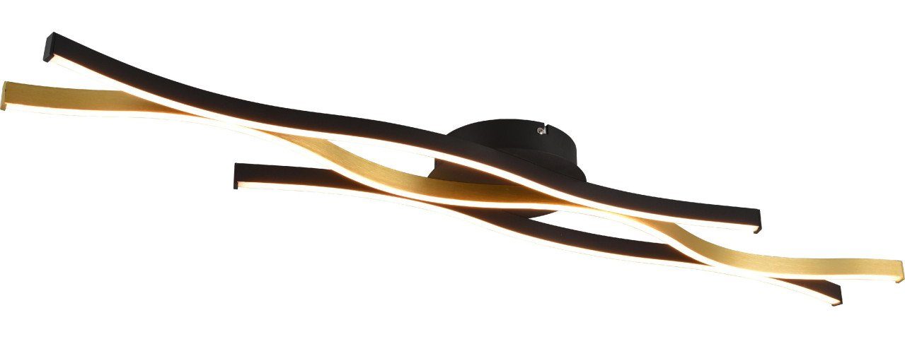 TRIO Leuchten Deckenleuchte Trio Leuchten LED Deckenleuchte Blaze, Inkl. Leuchtmittel, Dimmbar nicht Smart Home-fähig ohne Bewegungsmelder