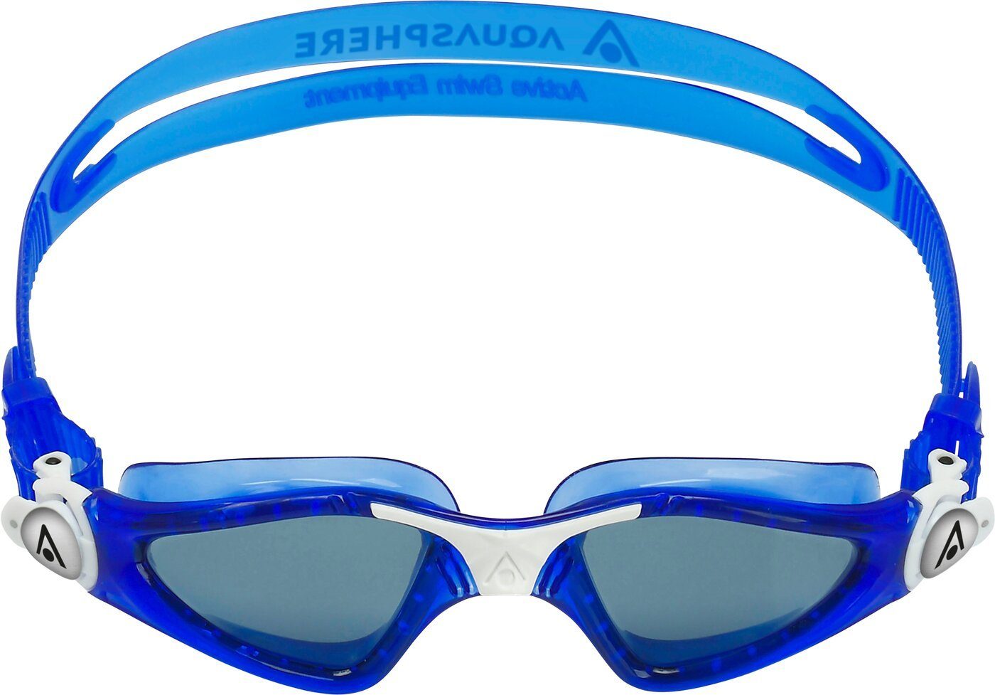 LENS BLUE Schwimmbrille KAYENNE WHITE JR 4009LD DARK Aquasphere