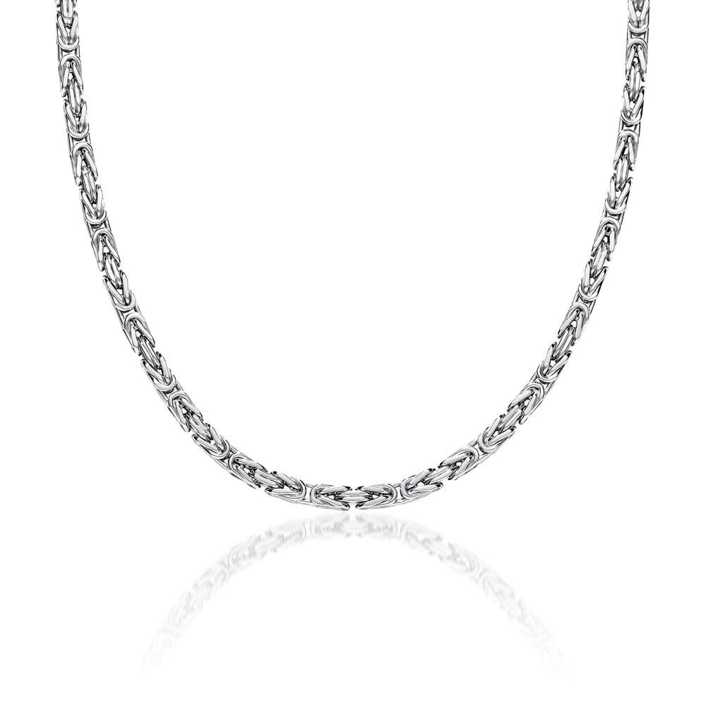 JEWLIX Königskette Sterlingsilber Königskette für Herren von JEWLX, 3,0 mm günstig online kaufen