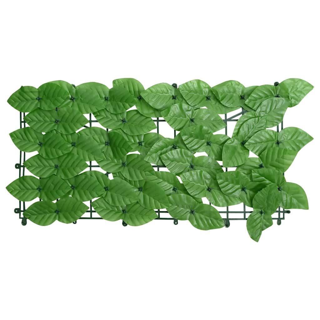 vidaXL Balkonsichtschutz Balkon-Sichtschutz mit Grünen Blättern 200x100 cm (1-St) – Bild 2 von 5