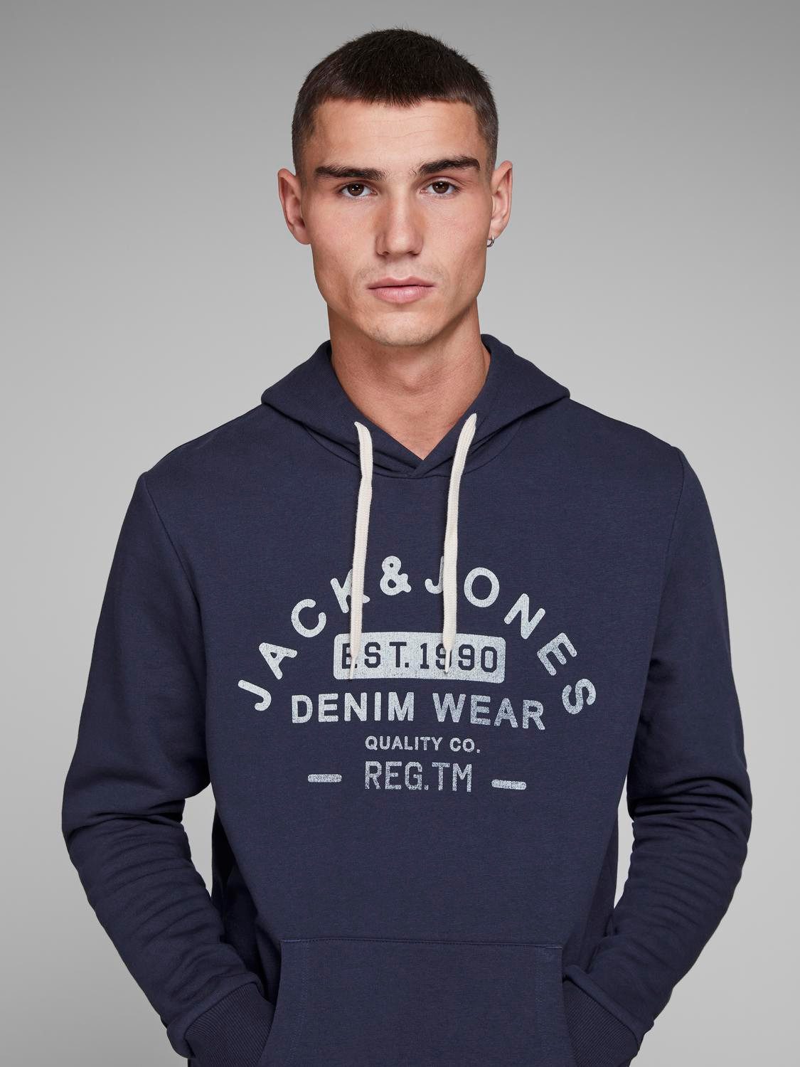 Jack & Jones Sweatshirt Herren Hoody günstig online kaufen