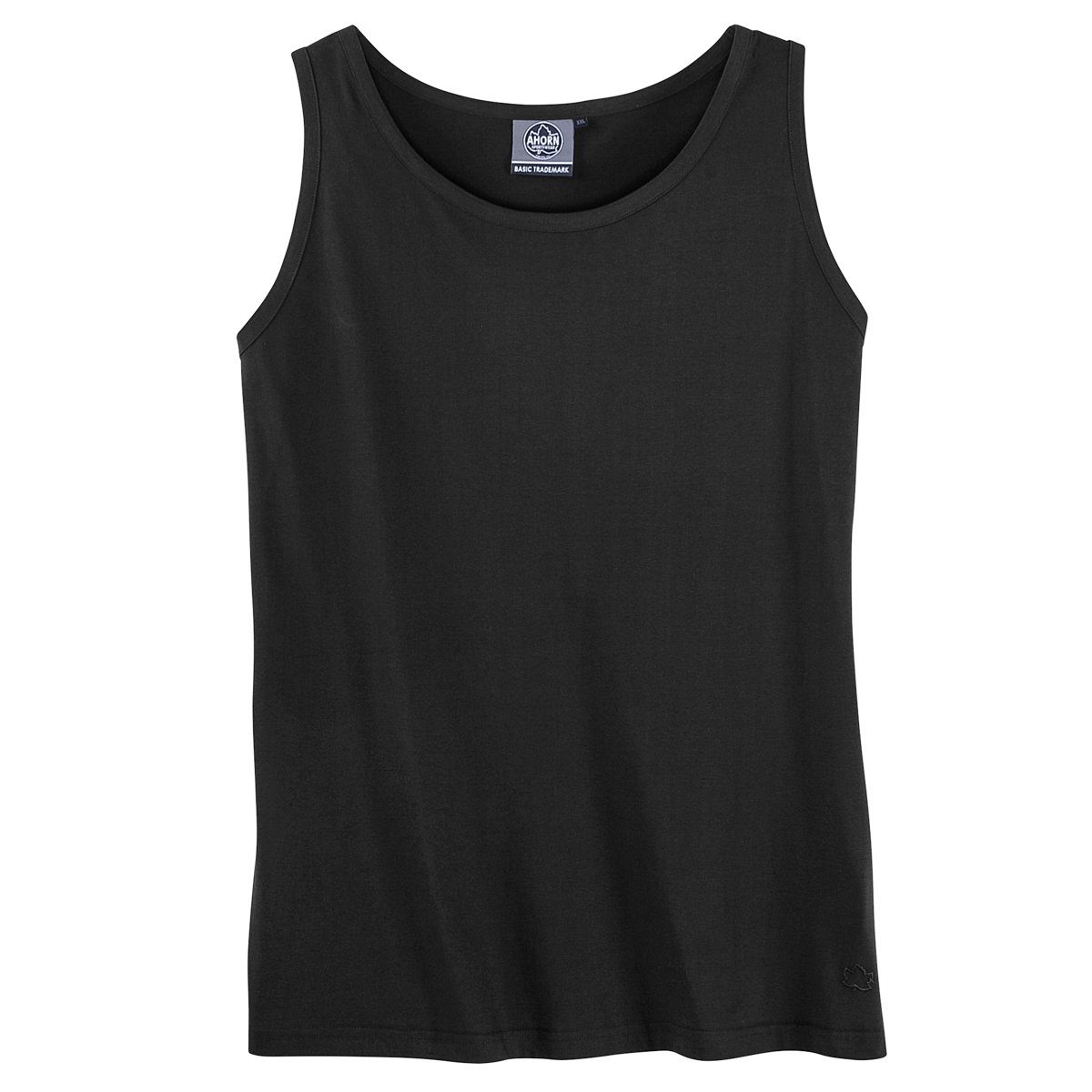 AHORN SPORTSWEAR Muscleshirt Ahorn Sportswear Achselshirt Übergröße schwarz