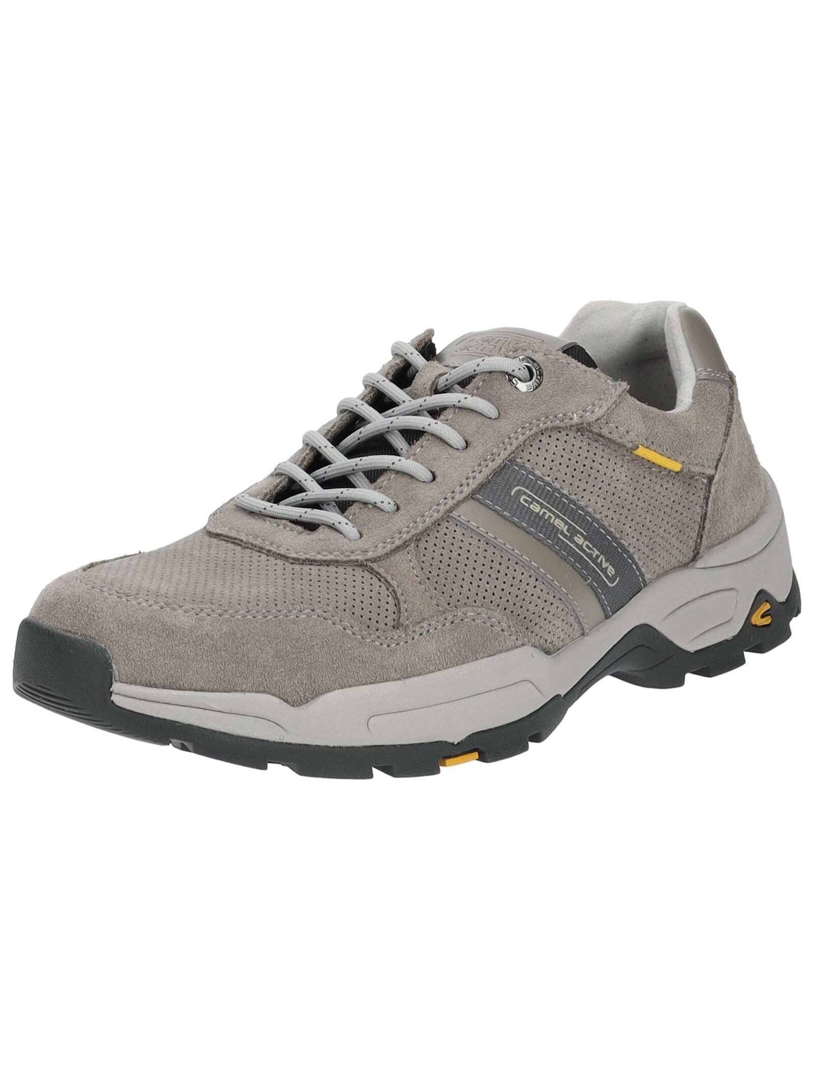 camel active Halbschuhe Nappaleder Schnürschuh