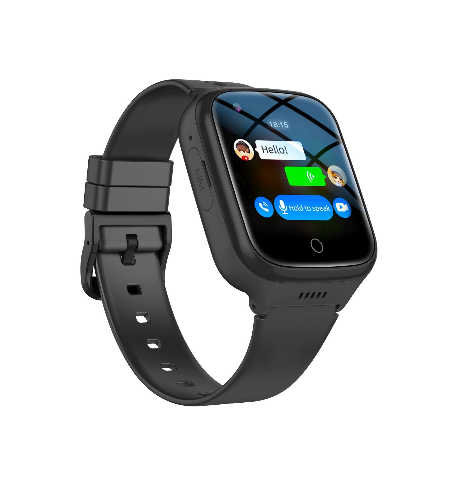 AUKUU Kinder-Smartwatch 1,4 Zoll HD-Farb-Touchscreen, 4G, IP67 wasserdicht Smartwatch Smartwatch, intelligente Uhr mit Videoanruf und SOS-Alarmfunktion für, Kinder