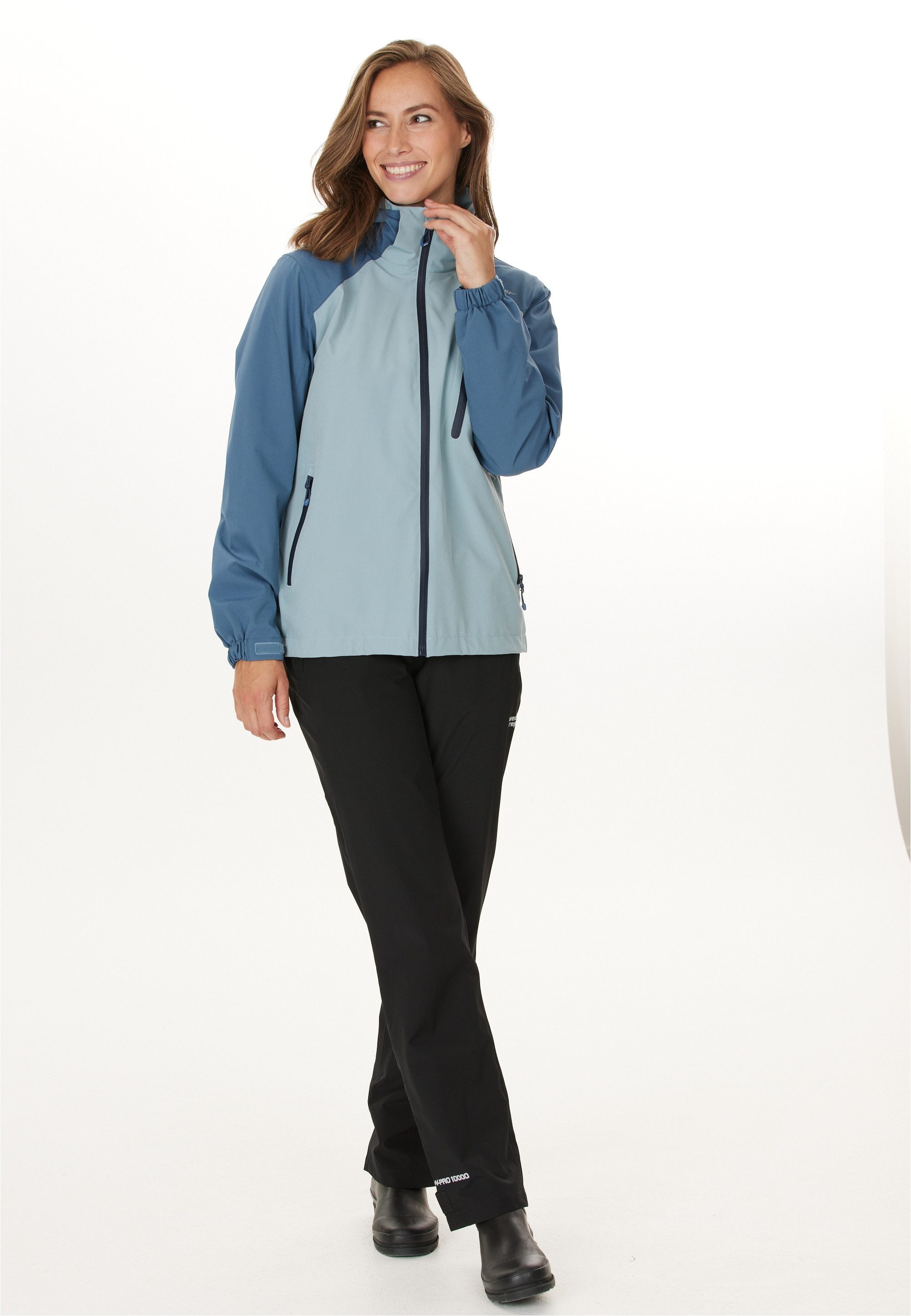 REPORT CAMELIA Beschichtung Outdoorjacke W-PRO15000 WEATHER mit wasserdichter frostblau